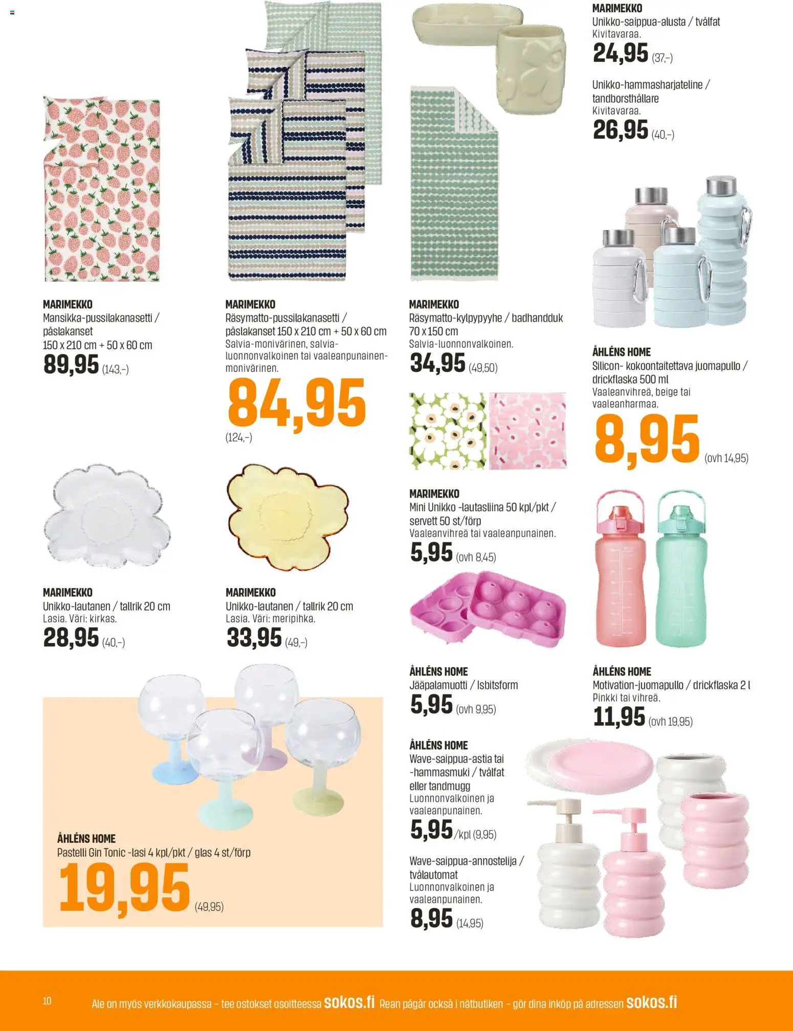 Sokos tarjoukset – voimassa 10.06.2026 alkaen | Sivu: 10 | Tuotteet: Tee, Gin