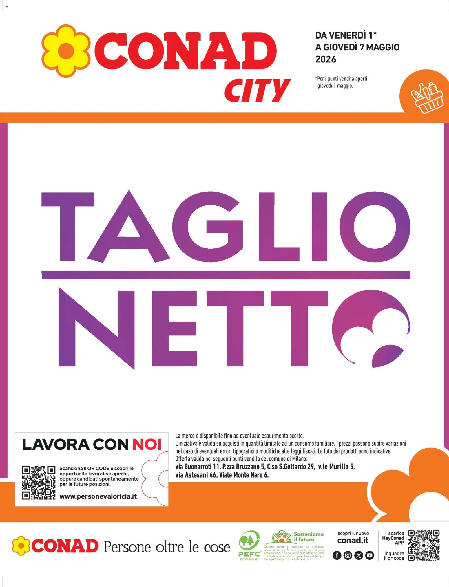 Volantino Conad del 01.05.2026 | Pagina: 1