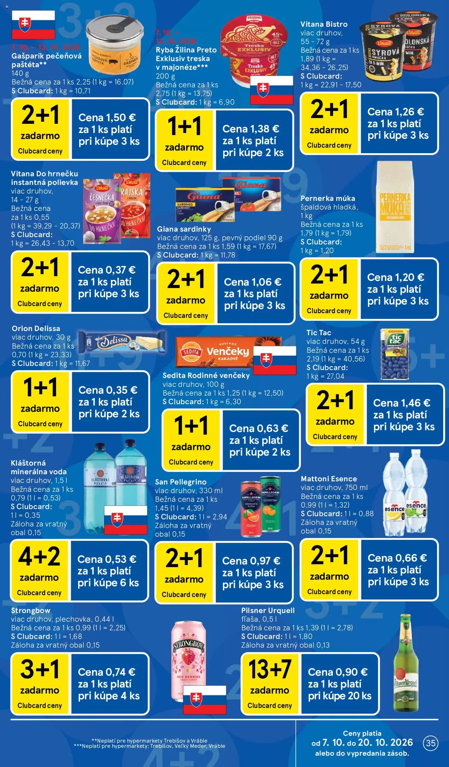 Nové Tesco akcie – leták je platný od 07.10.2026 | Strana: 35