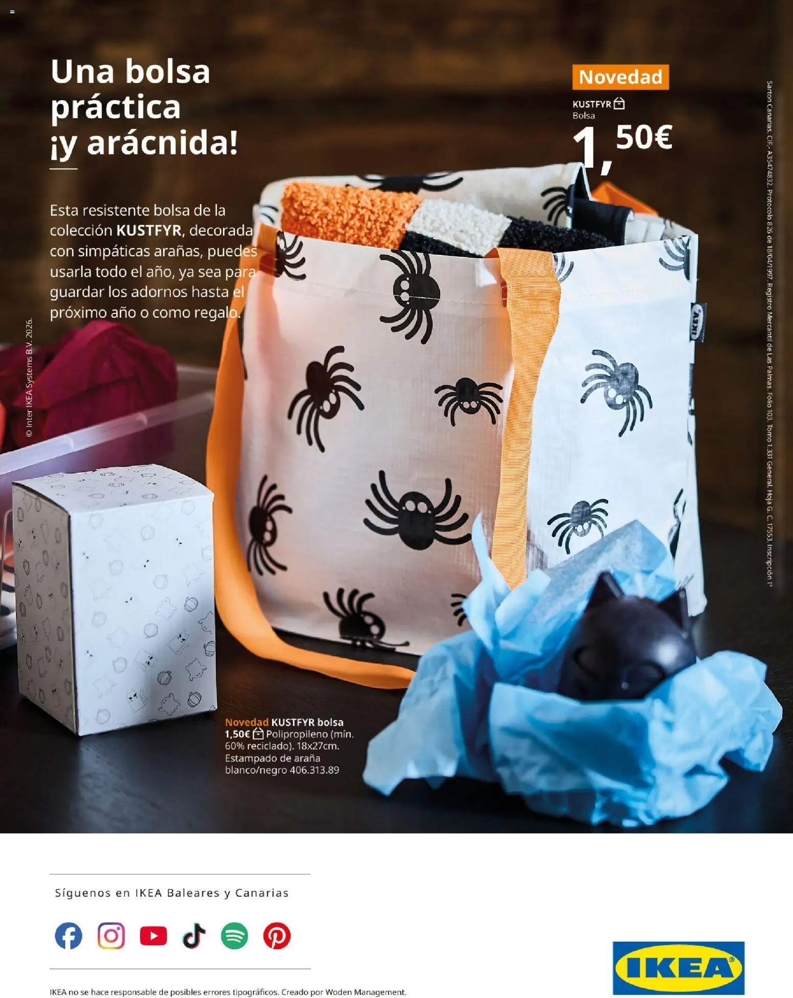 IKEA - Brochure colecciones │ válido desde el 25/08/2026 | Página: 22 | Productos: Bolsa