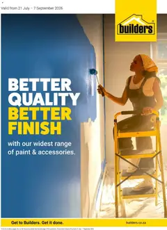 Builders specials catalogue – valid from 21/07/2026