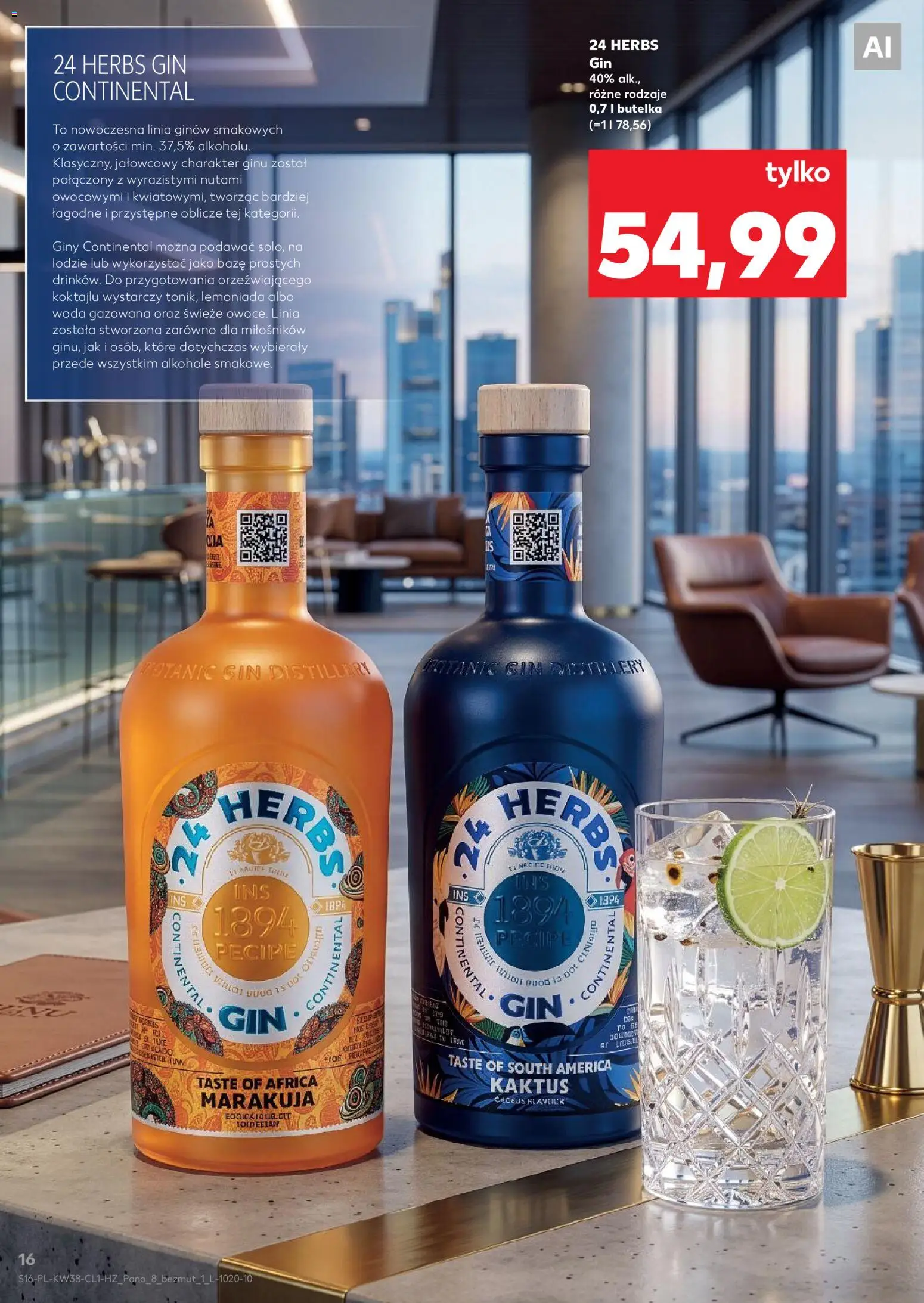 Kaufland Polsko leták - Barek od 17.09.2026 | Strana: 16 | Produkty: Gin, Marakuja