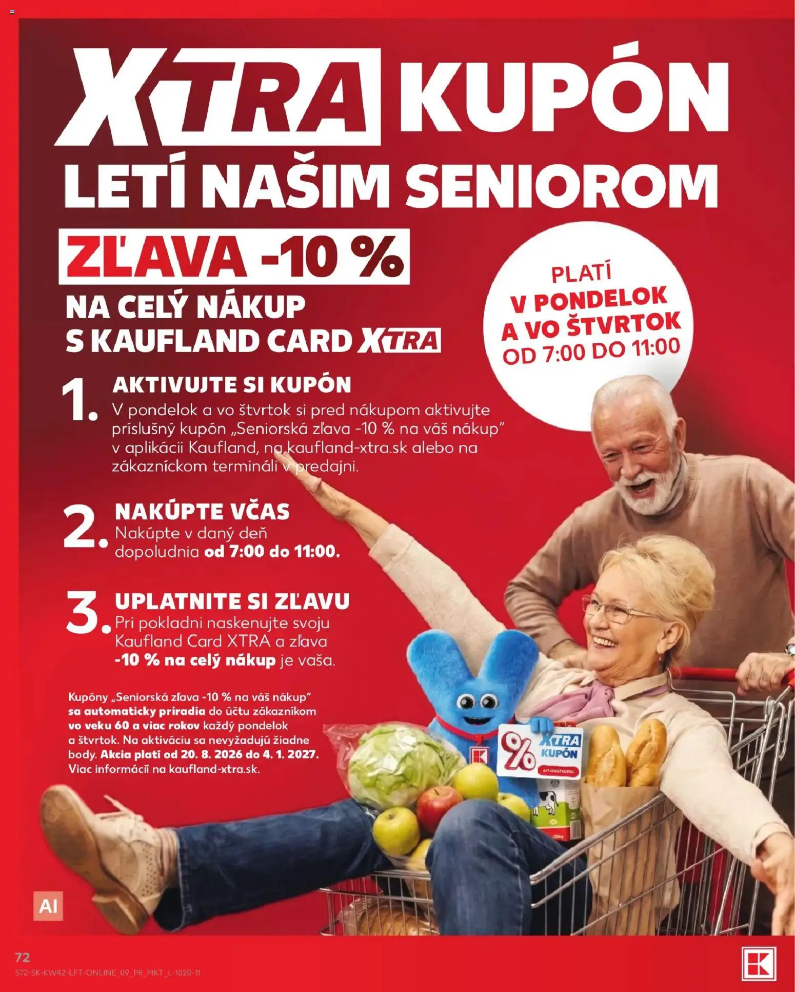 Nové Kaufland akcie – leták je platný od 15.10.2026 | Strana: 72