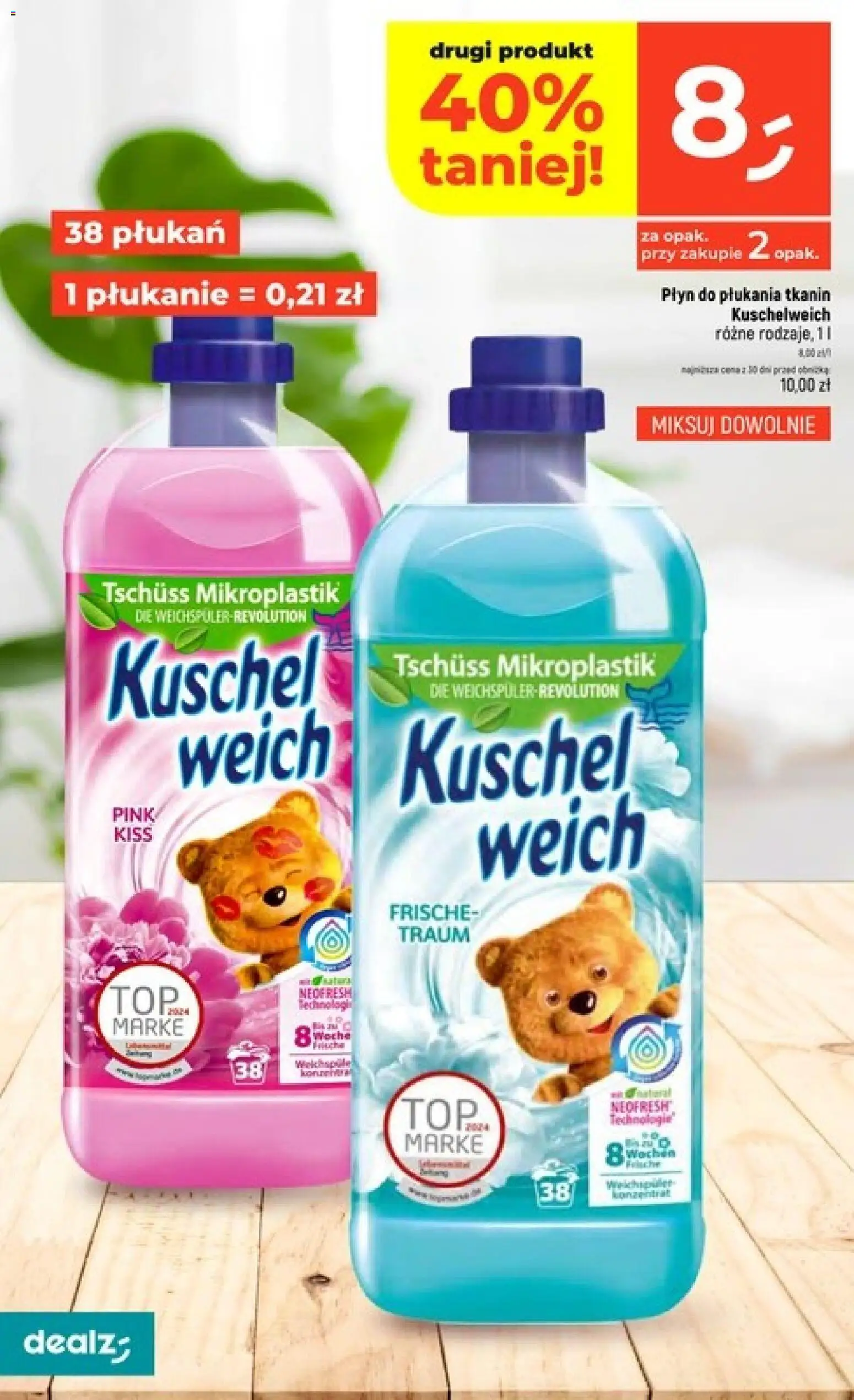 Dealz gazetka od 28.05.2026 | Strona: 42 | Produkty: Płyn do płukania tkanin