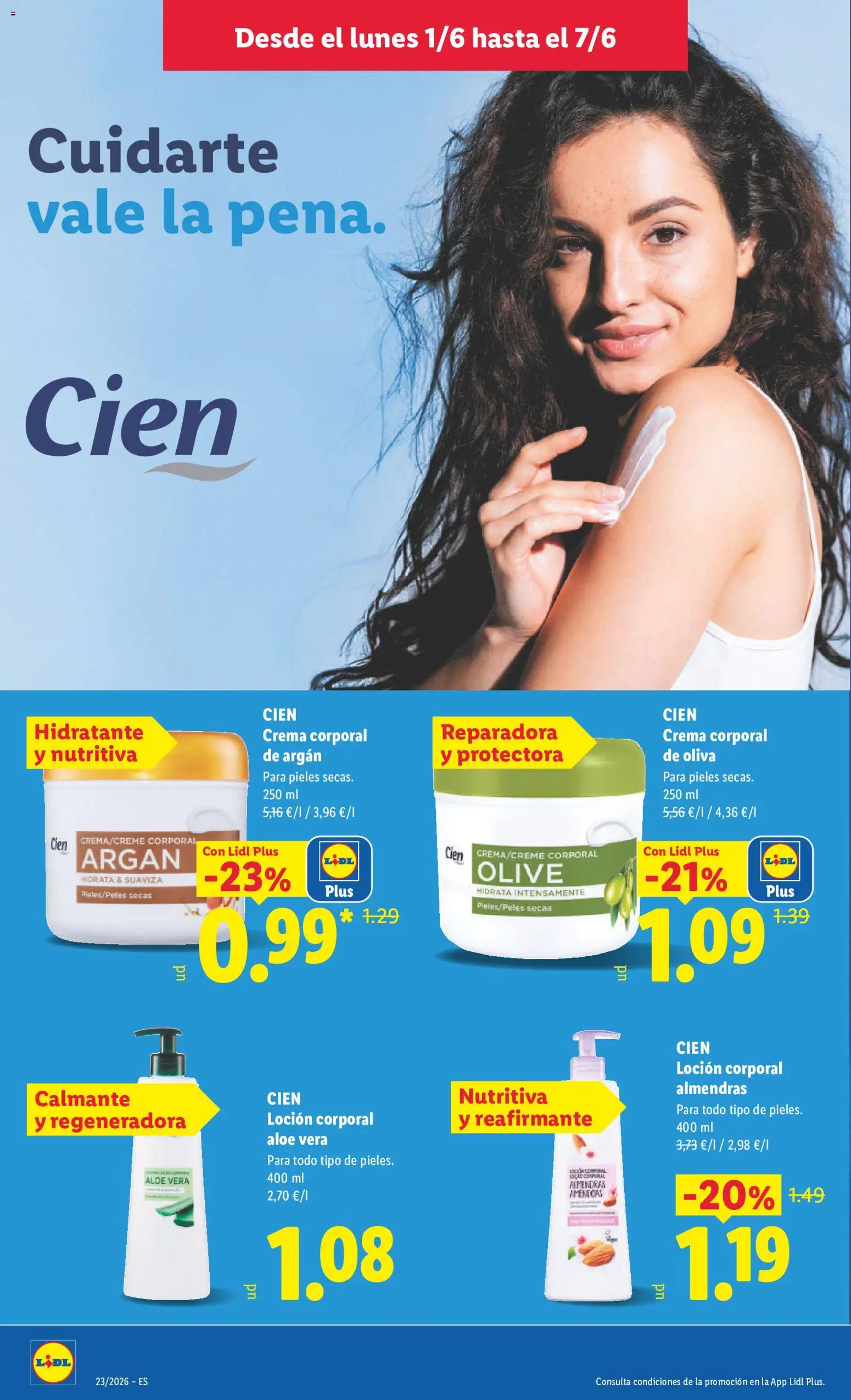 Lidl folleto Illes Balears │ válido desde el 01.06.2026 | Página: 22 | Productos: Loción corporal, Crema, Body