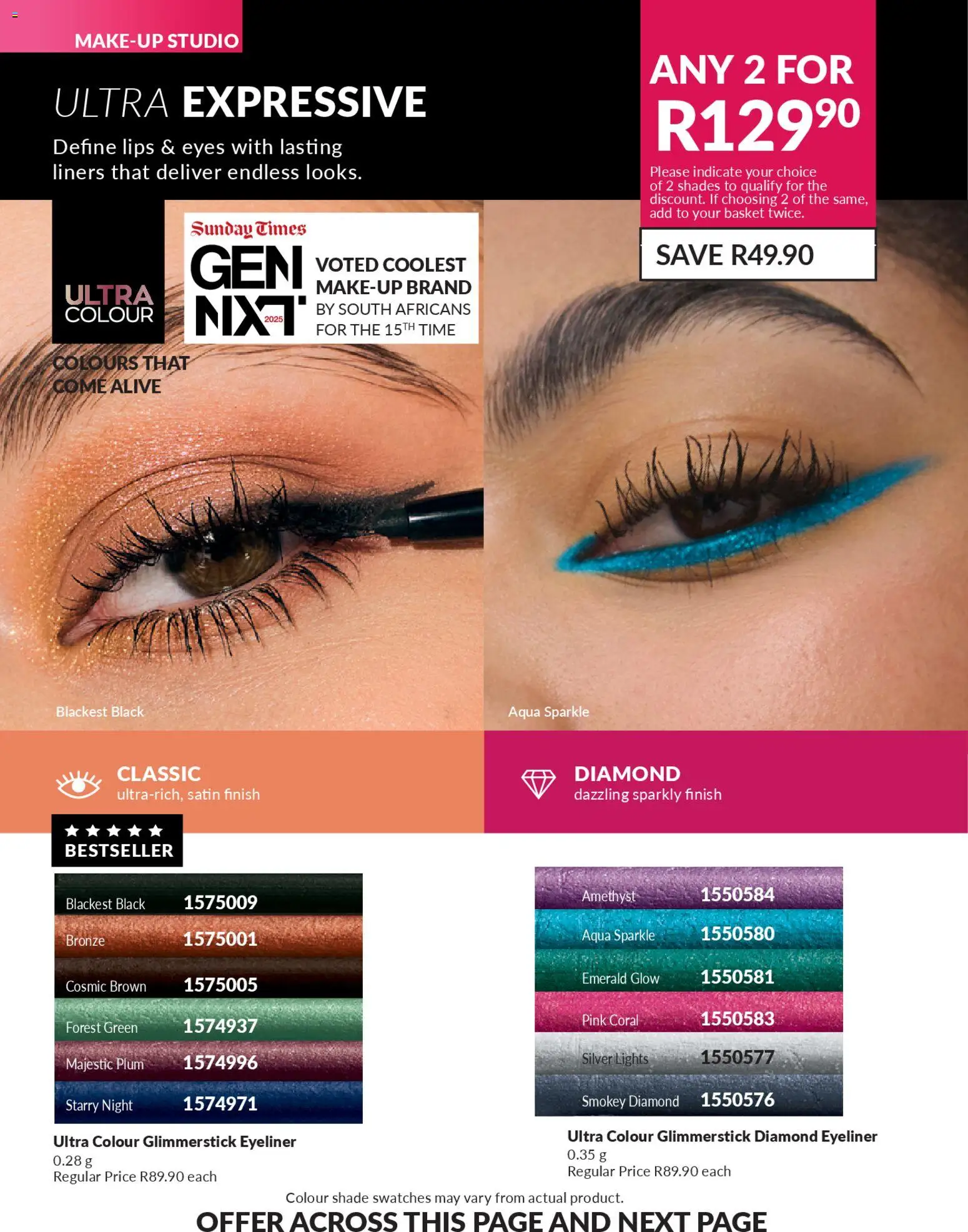New Avon catalogue – valid from 01.04.2026 | Page: 72 | Products: Basket, Eyeliner