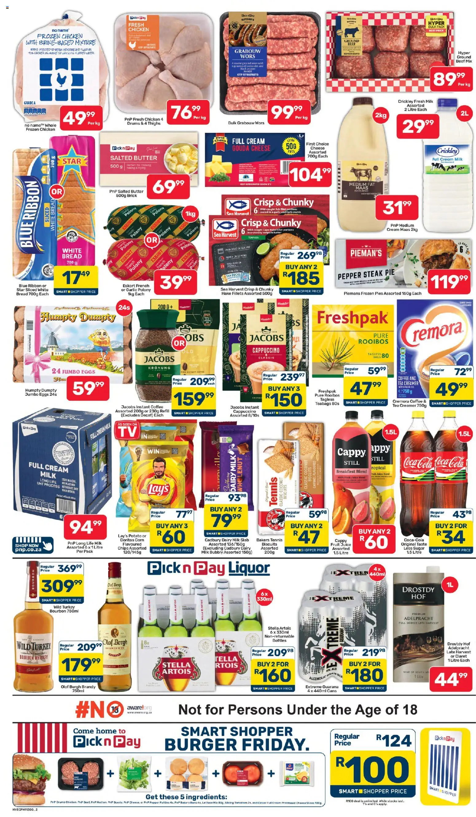 New Pick n Pay catalogue – valid from 07/08/2026 | Page: 2 | Products: Oven, Buns, Bread, Polony