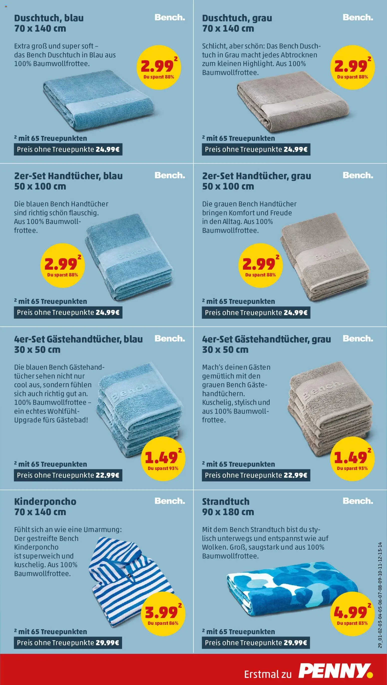 Penny Prospekt – gültig ab 08.06.2026 | Seite: 31 | Produkte: Strandtuch