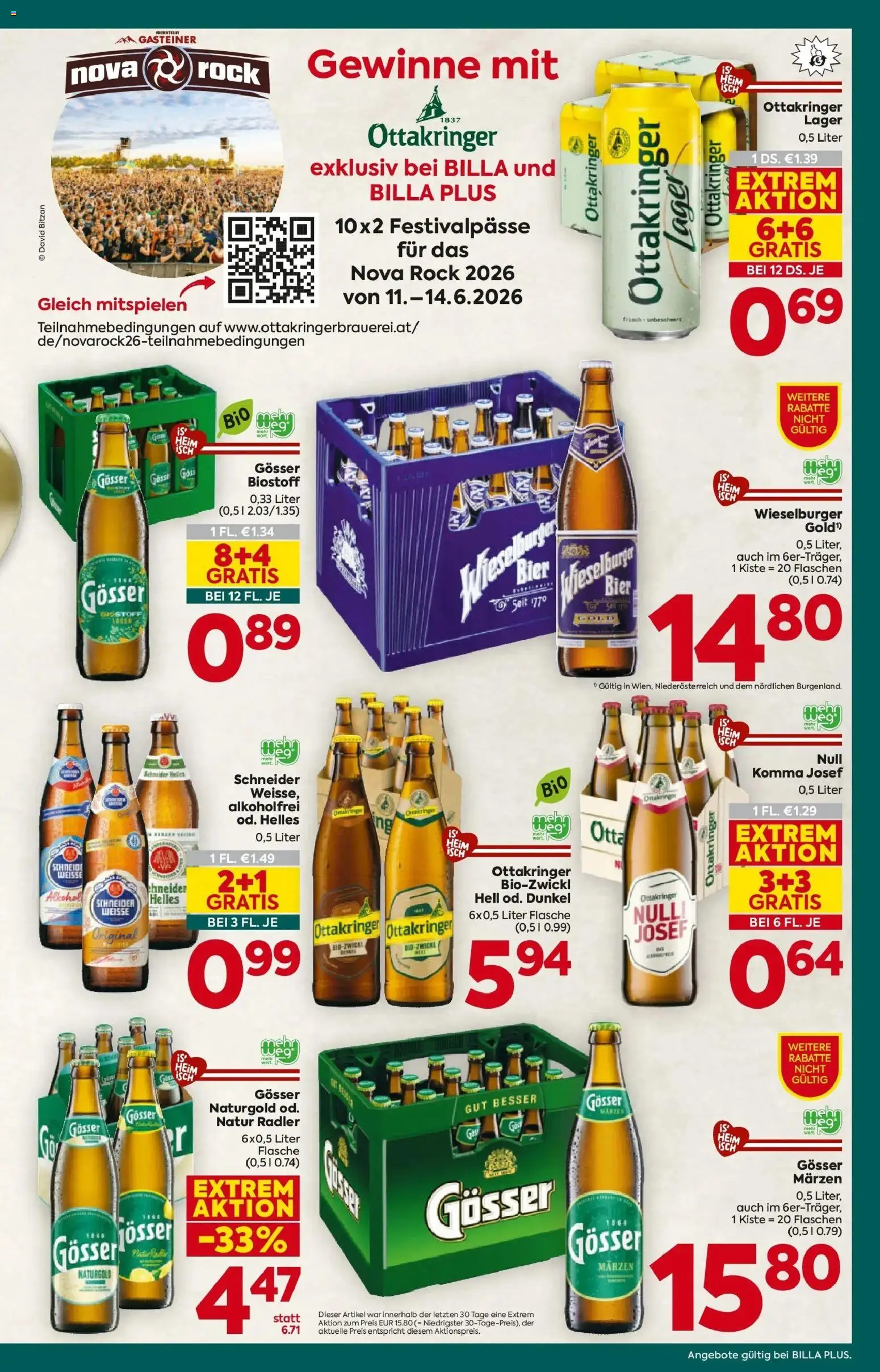 Billa Plus Flugblatt - Burgenland gültig ab 21.05.2026 | Seite: 13 | Produkte: Rock, Bier