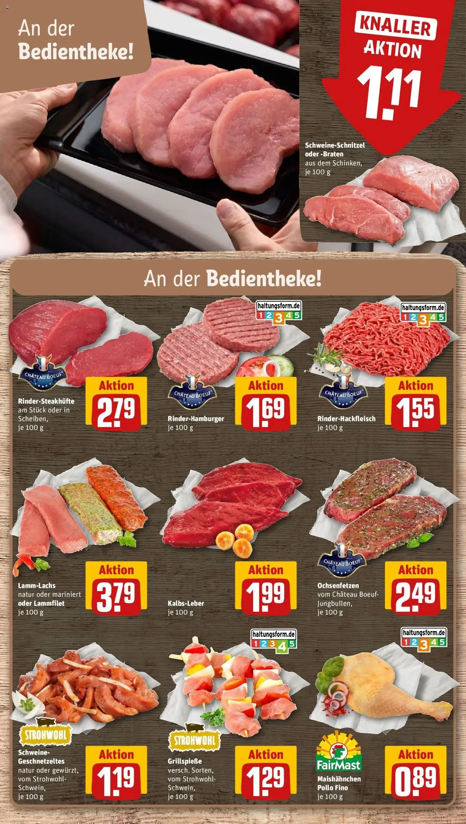 REWE Prospekt ab 31.08.2026 zum Blättern » Angebote | Seite: 8 | Produkte: Kalbsleber