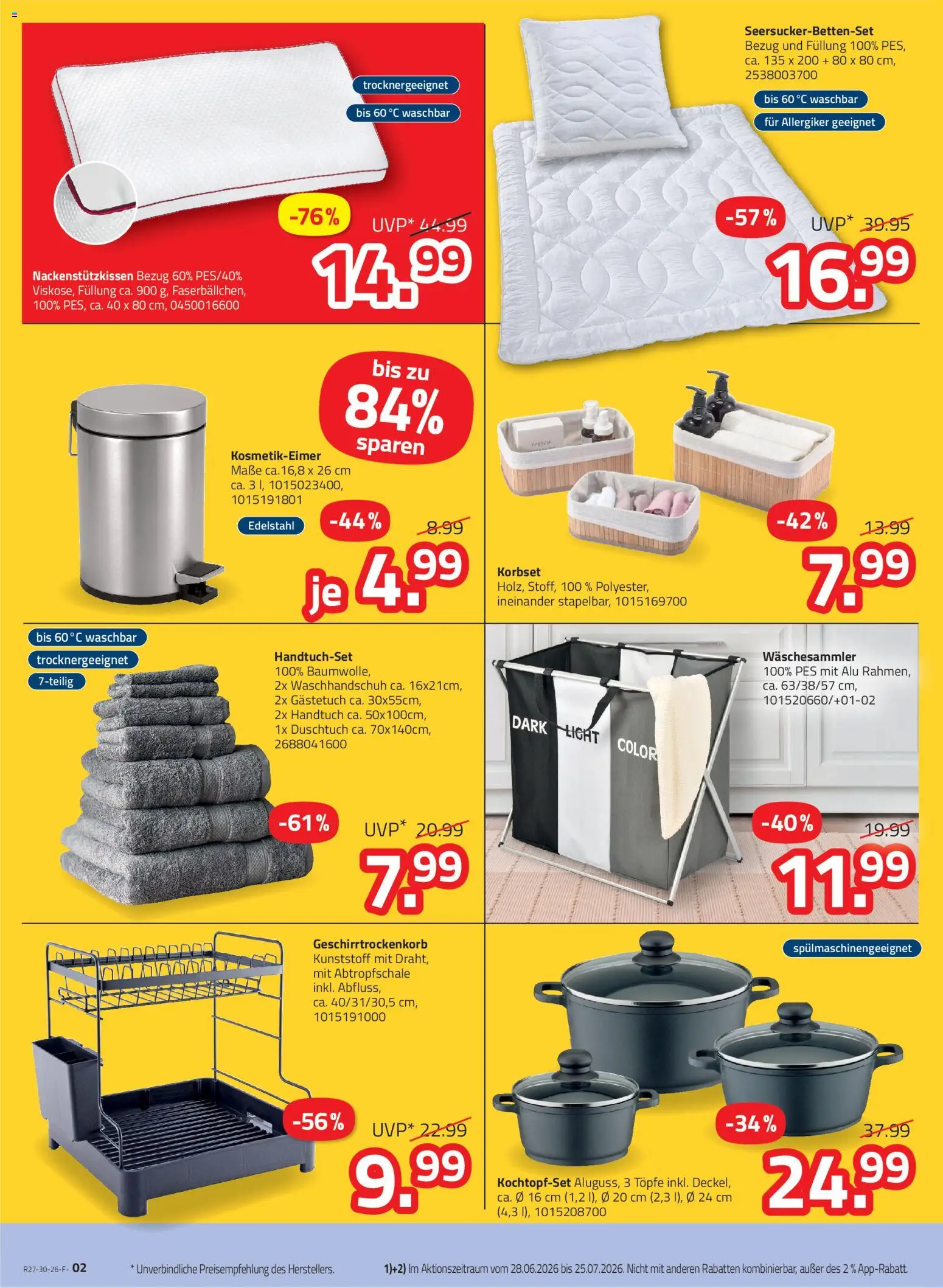 Roller Wohnaccessoires & Haushaltswaren – gültig ab 28.06.2026 | Seite: 2