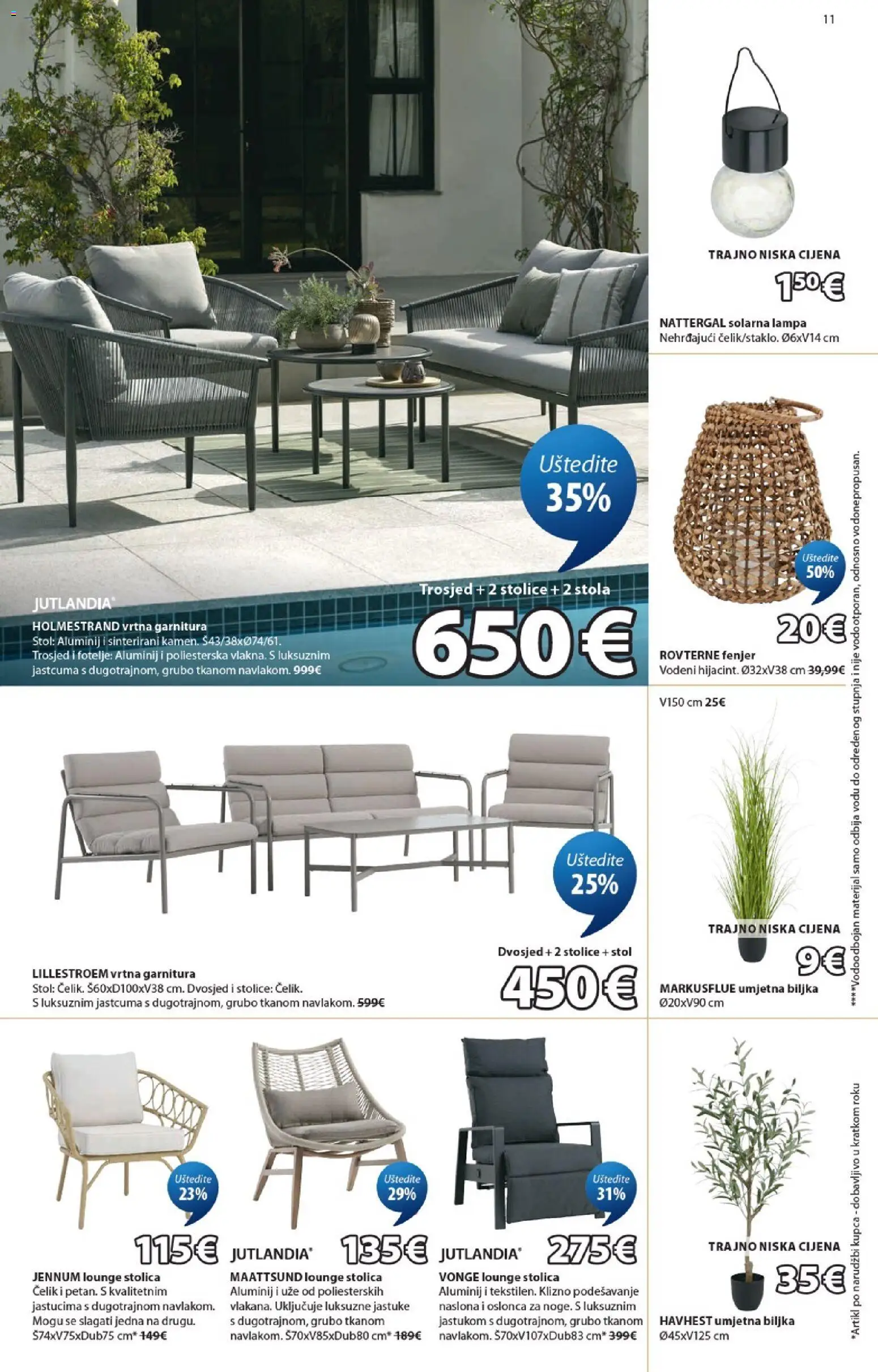 JYSK katalog | vrijedi od 01.07.2026 | Stranica: 11