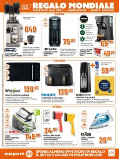 Anteprima del volantino Expert volantino valido a partire dal 04.06.2026 | Pagina: 26 | Prodotti: Microonde, Bibite, Piatto, Lavazza