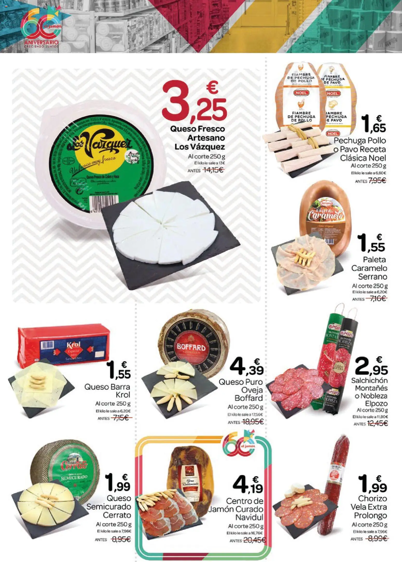 Supermercados El Jamón folleto │ válido desde el 24/09/2026 | Página: 18 | Productos: Jamón curado, Queso, Queso fresco, Vela