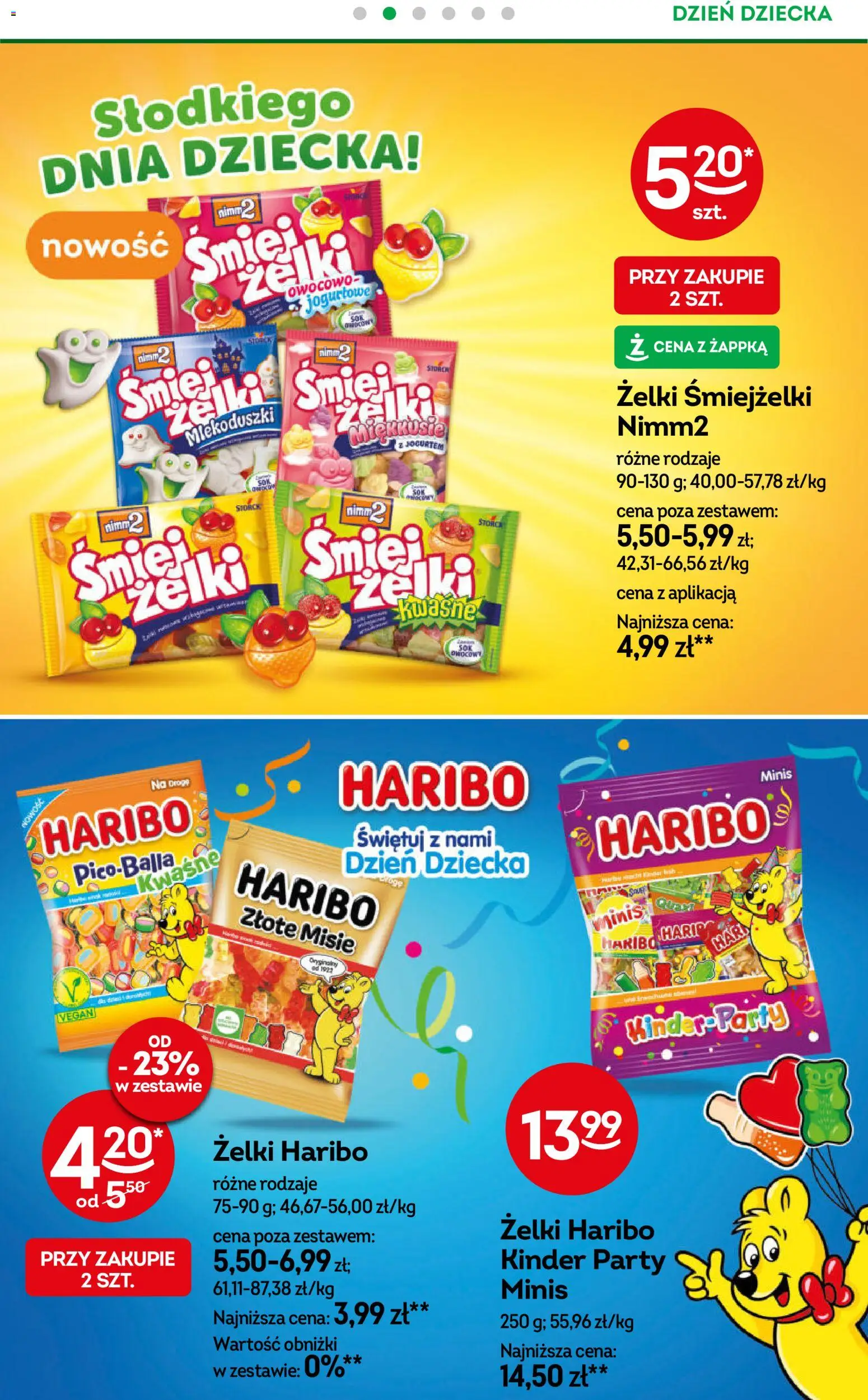 Żabka gazetka od 20.05.2026 | Strona: 27 | Produkty: Żelki haribo, Żelki
