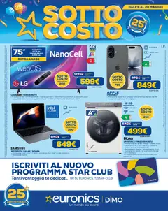 Anteprima del volantino Euronics volantino valido a partire dal 08.05.2026