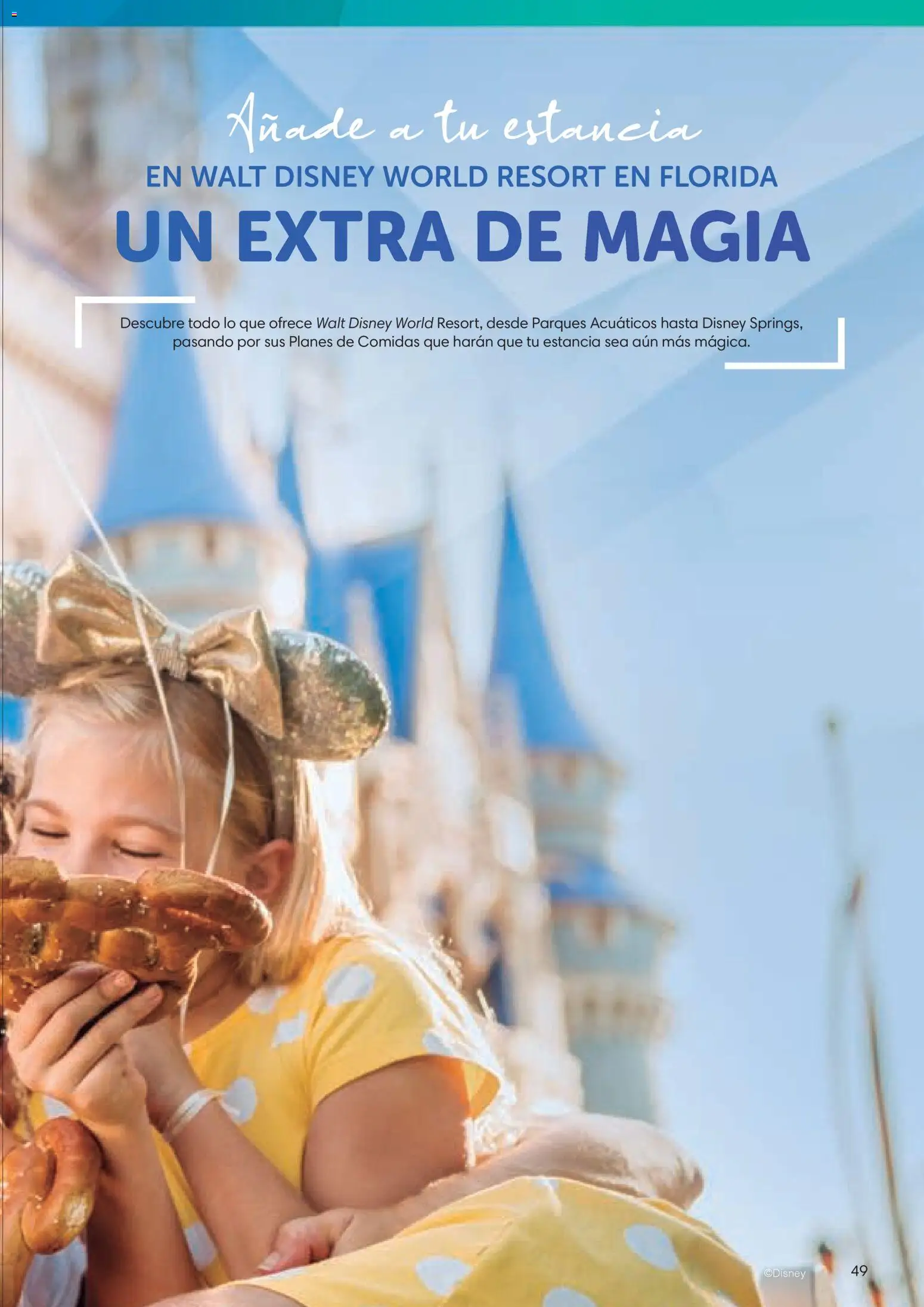 Viajes El Corte Inglés Folleto Walt Disney World │ válido desde el 03/12/2025 | Página: 49