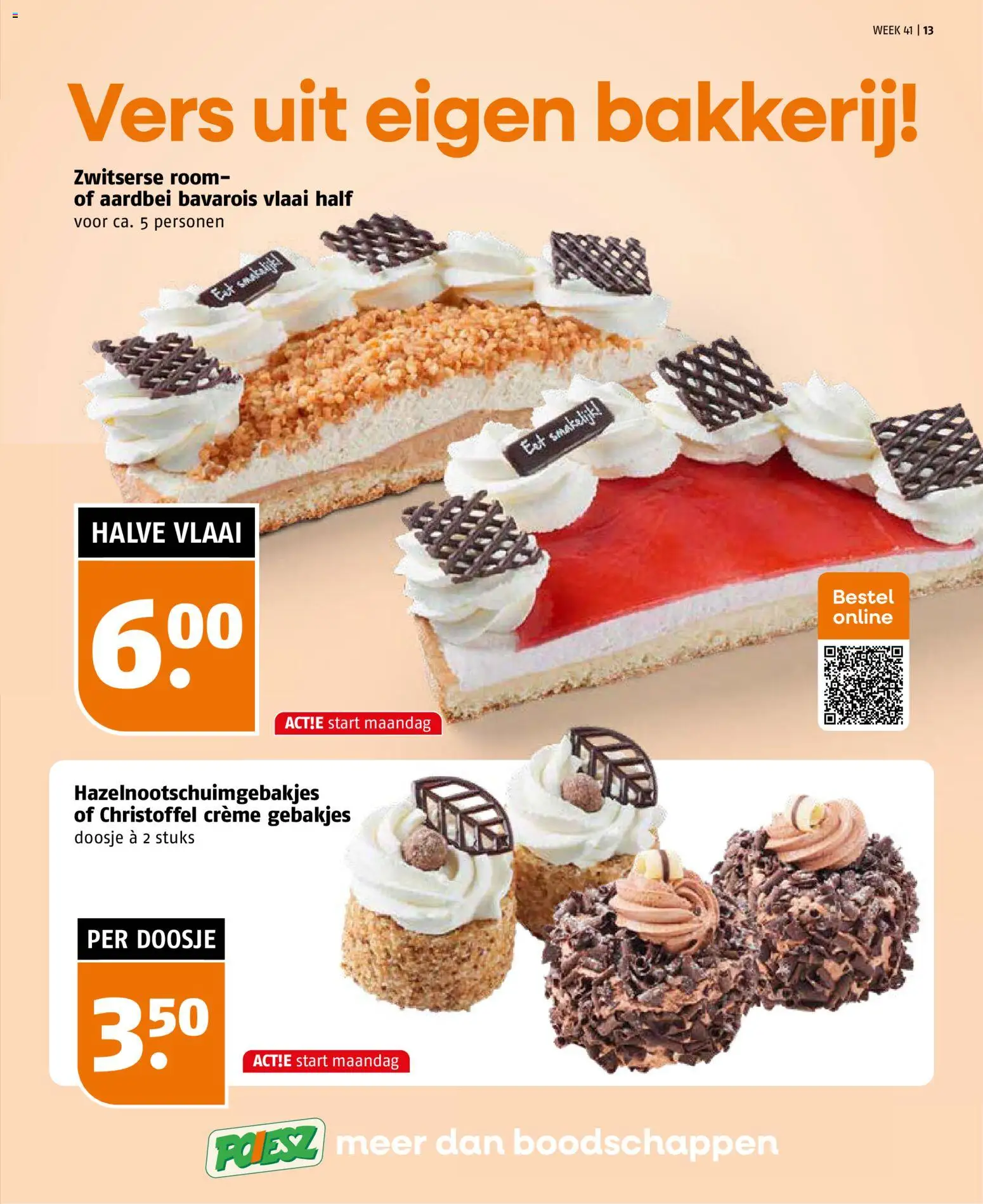 {H1} | Pagina: 13 | Producten: Room, Bakkerij, Crème, Aardbei