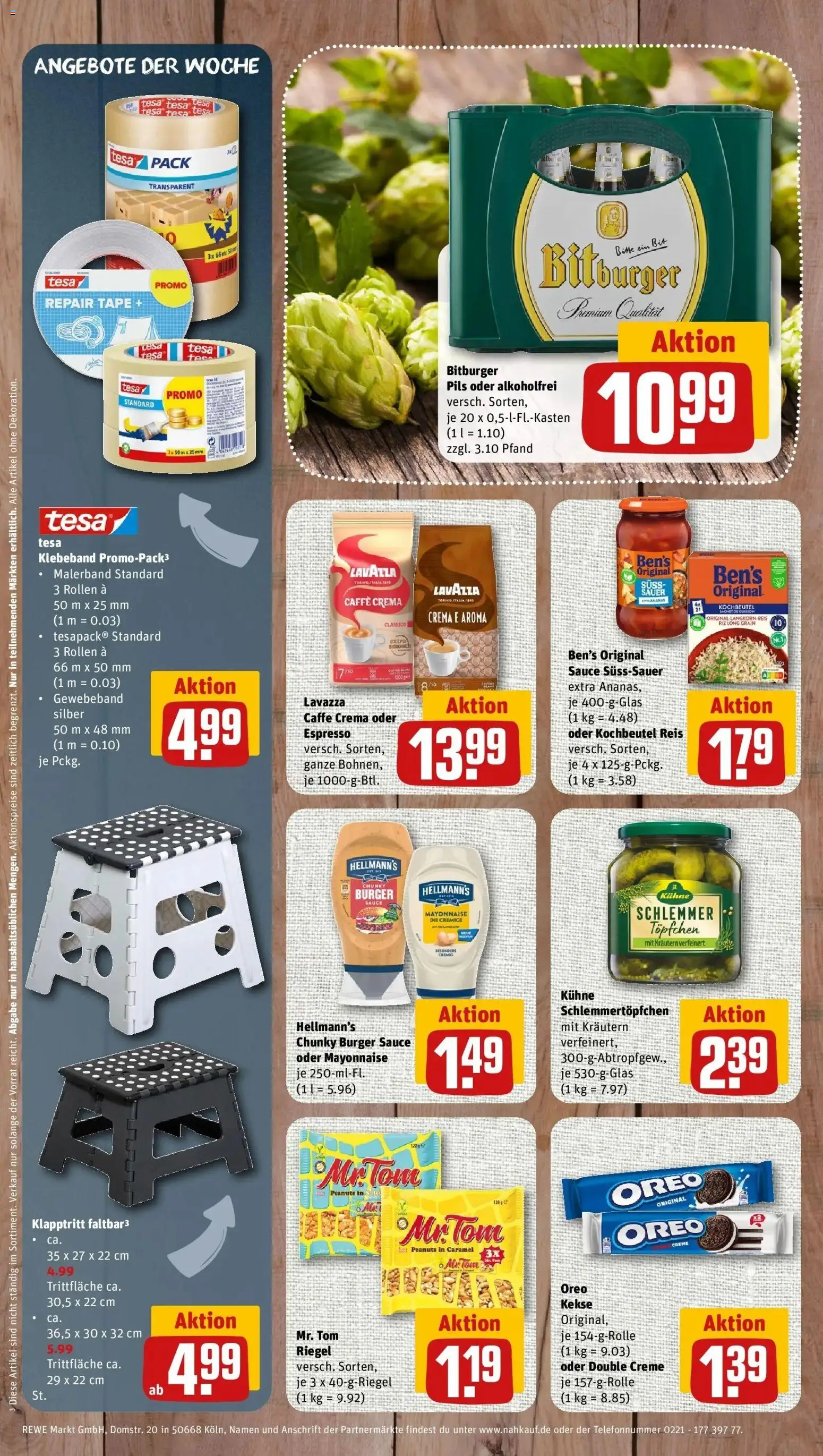 REWE Prospekt ab 17.08.2026 zum Blättern » Angebote | Seite: 8 | Produkte: Pils, Burger, Reis, Kekse