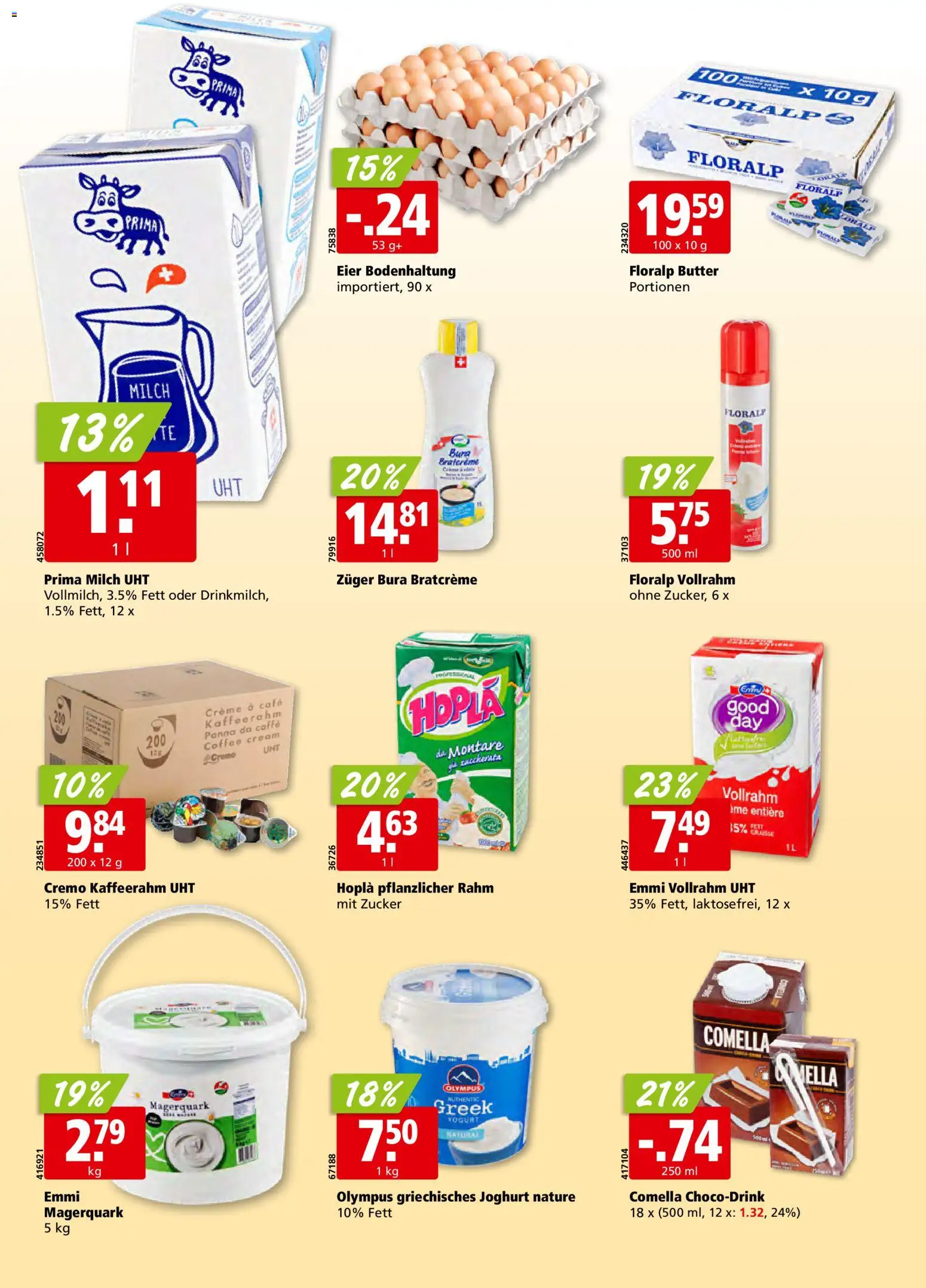 Aligro aktionen – gültig ab 17.08.2026 | Seite: 14 | Produkte: Griechisches joghurt, Milch, Butter, Joghurt