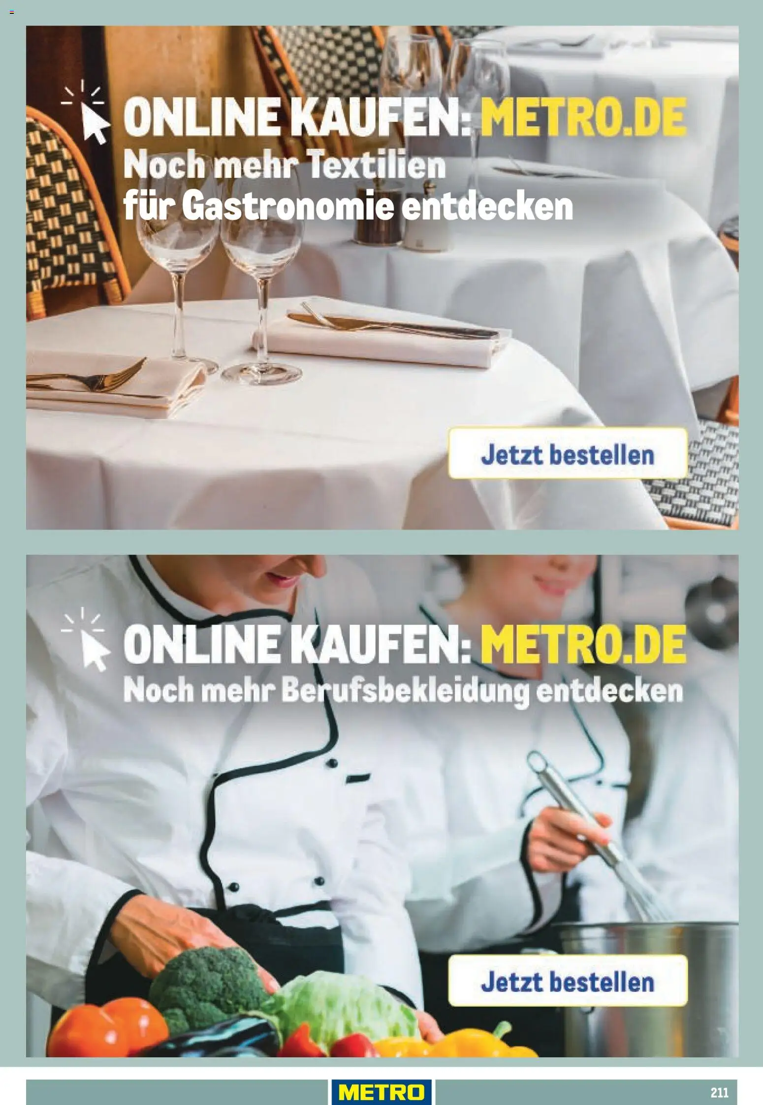 Metro Non Food Sortiment – gültig ab 15.06.2026 | Seite: 211