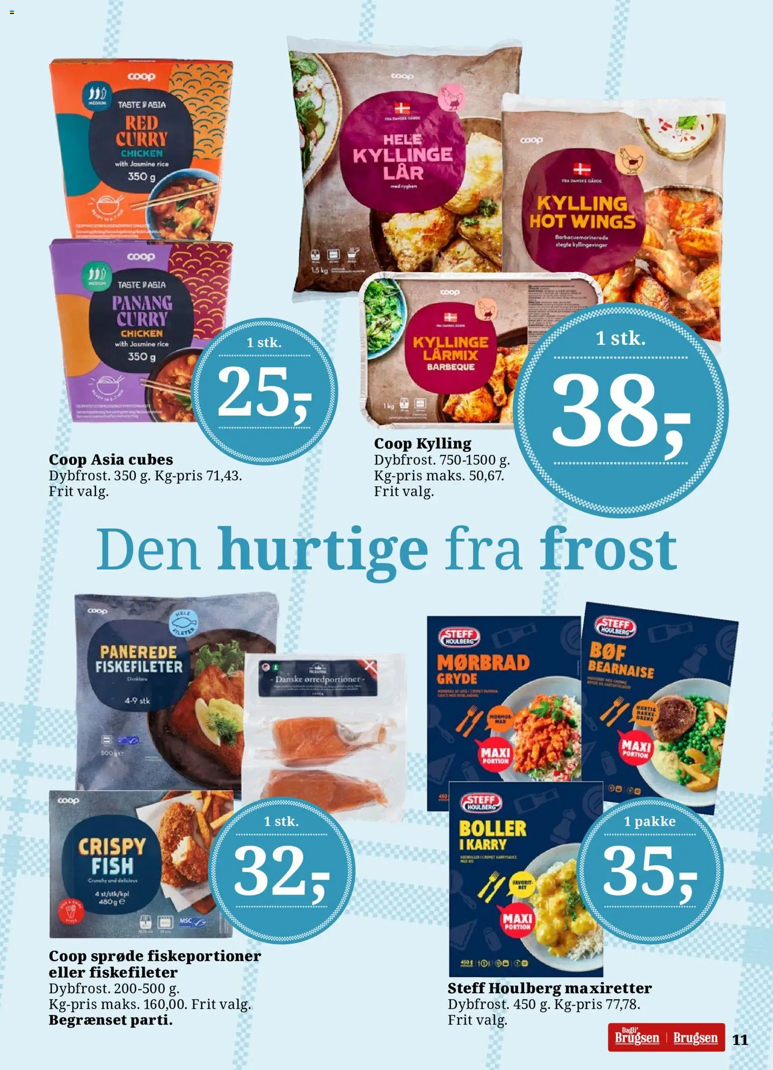 Dagli'Brugsen tilbudsavis – gyldig fra 08.05.2026 | Side: 11 | Produkter: Karry