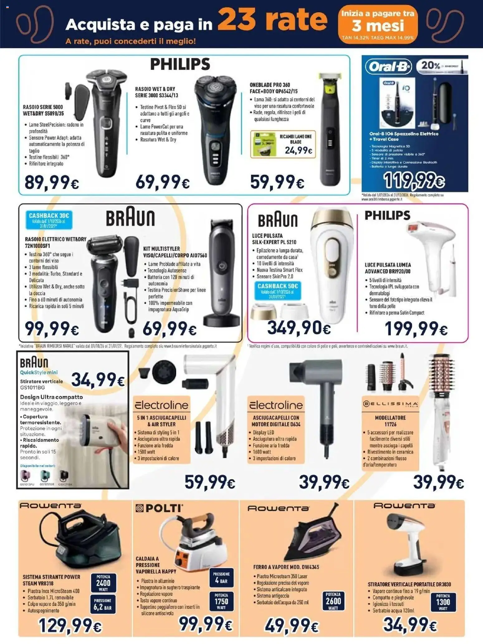 Nuovo Unieuro - Halloween da Unieuro! dal 30/10/2026 > offerte anteprima 🛍️ | Pagina: 28 | Prodotti: Spazzolino, Contorni, Silicone, Inserti