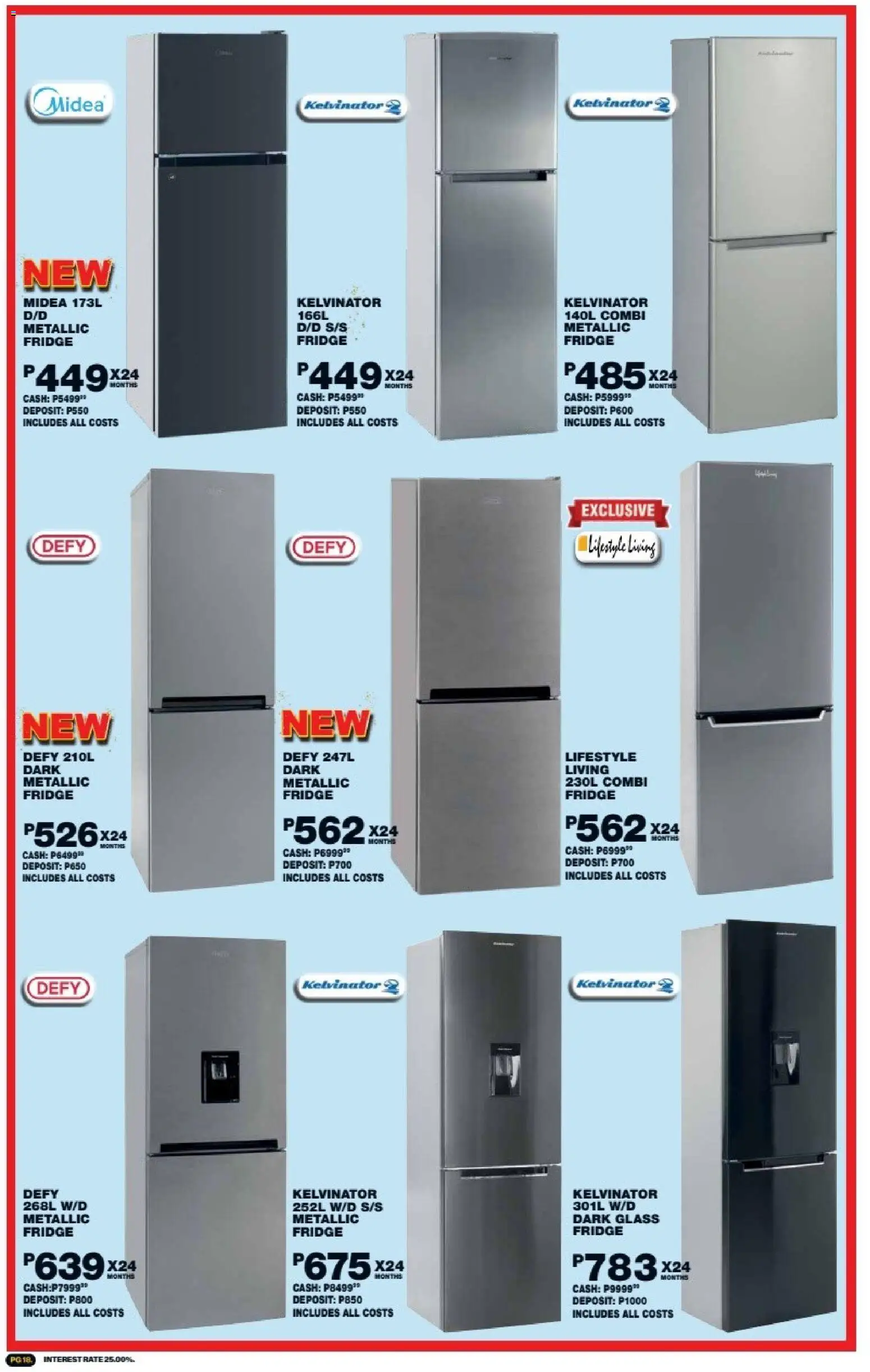 New Lewis Stores catalogue – valid from 05/10/2026 | Page: 18 | Products: Fridge