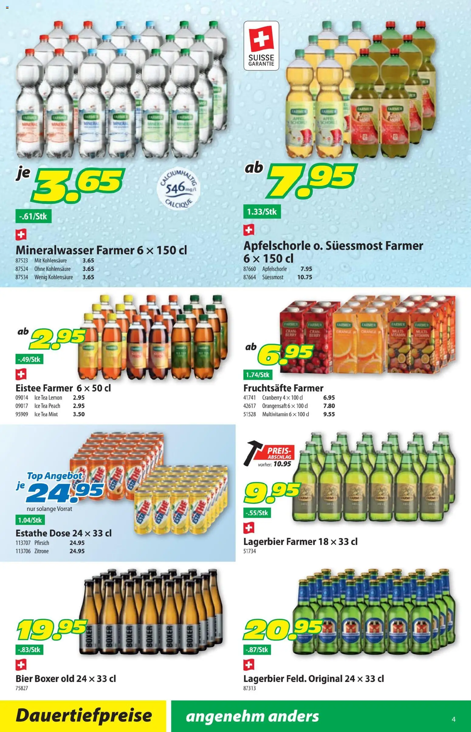 Landi ( Deaktivovane pre Letakomat )  aktionen – gültig ab 28.09.2026 | Seite: 8 | Produkte: Orangensaft, Boxer, Pfirsich, Top