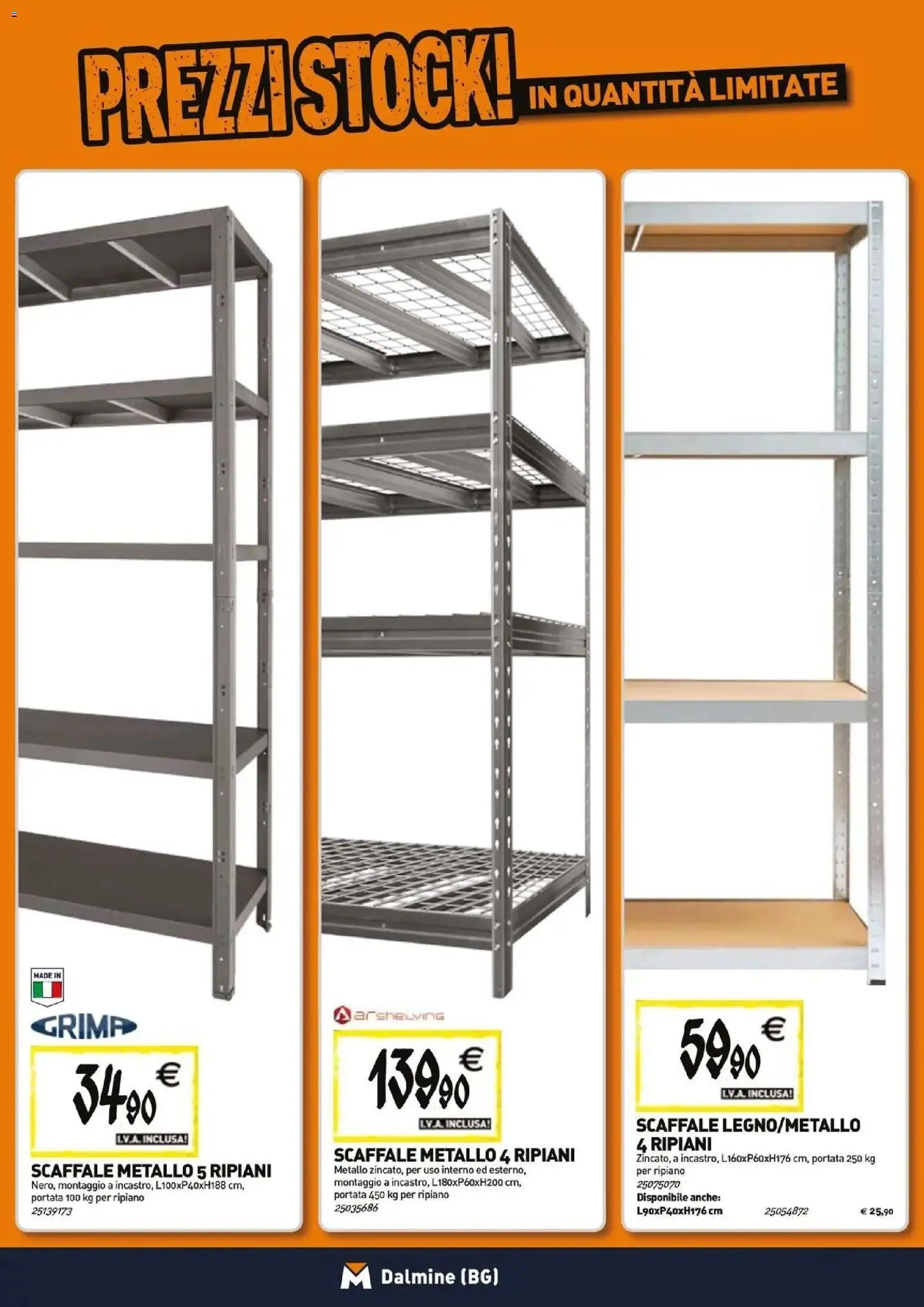 Volantino TECNOMAT del 29/10/2026 | Pagina: 17 | Prodotti: Ripiano, Scaffale