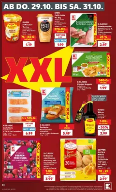 Kaufland Prospekt Edingen-Neckarhausen ab 26.10.2026 gültig | Seite: 58 | Produkte: Maggi, Schinken, Nudeln, Erdbeeren