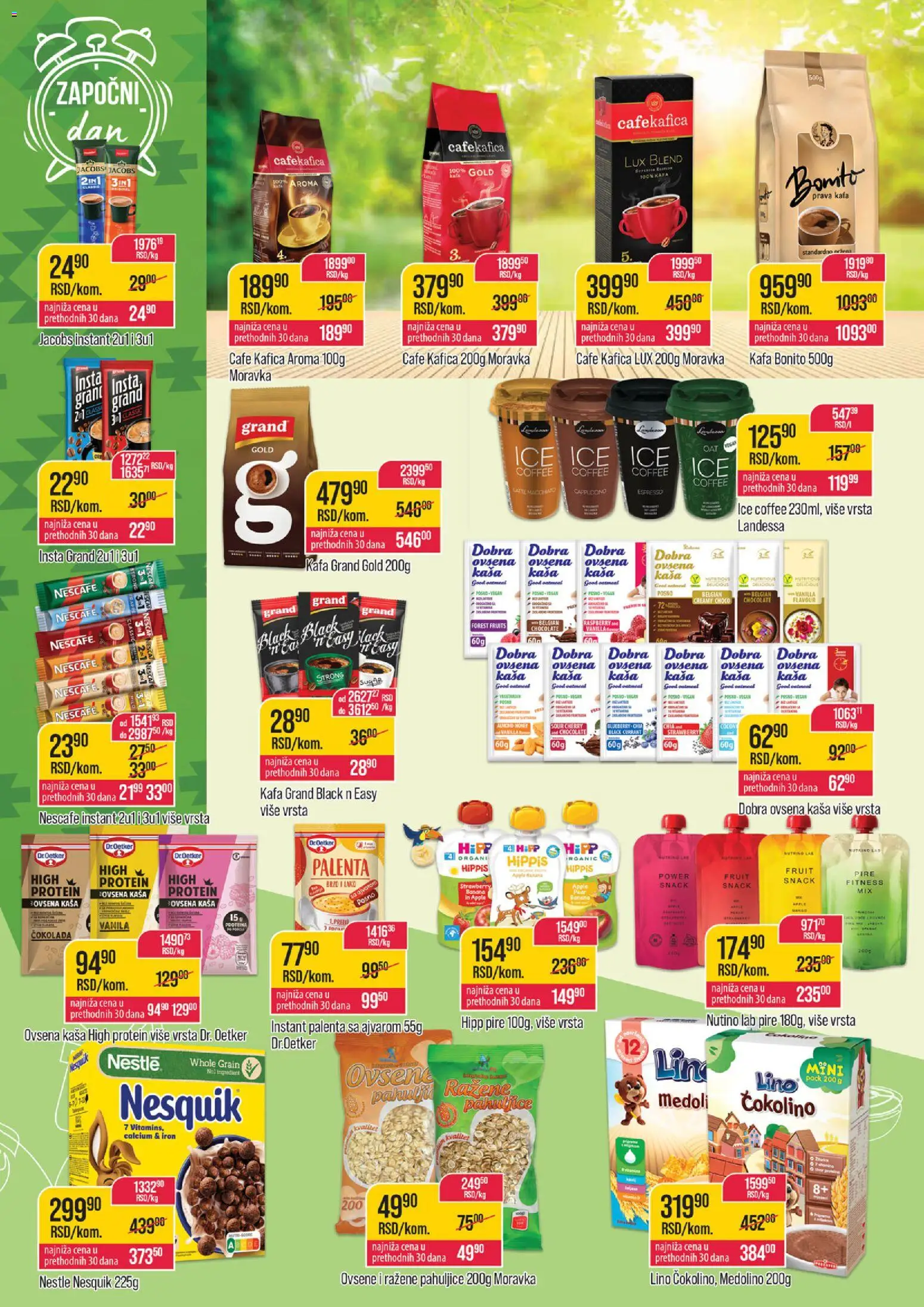 Zlatan Trag katalog - važi od 17.06.2026 | Strana: 4 | Proizvode: Protein, Palenta, Kafa, Nesquik