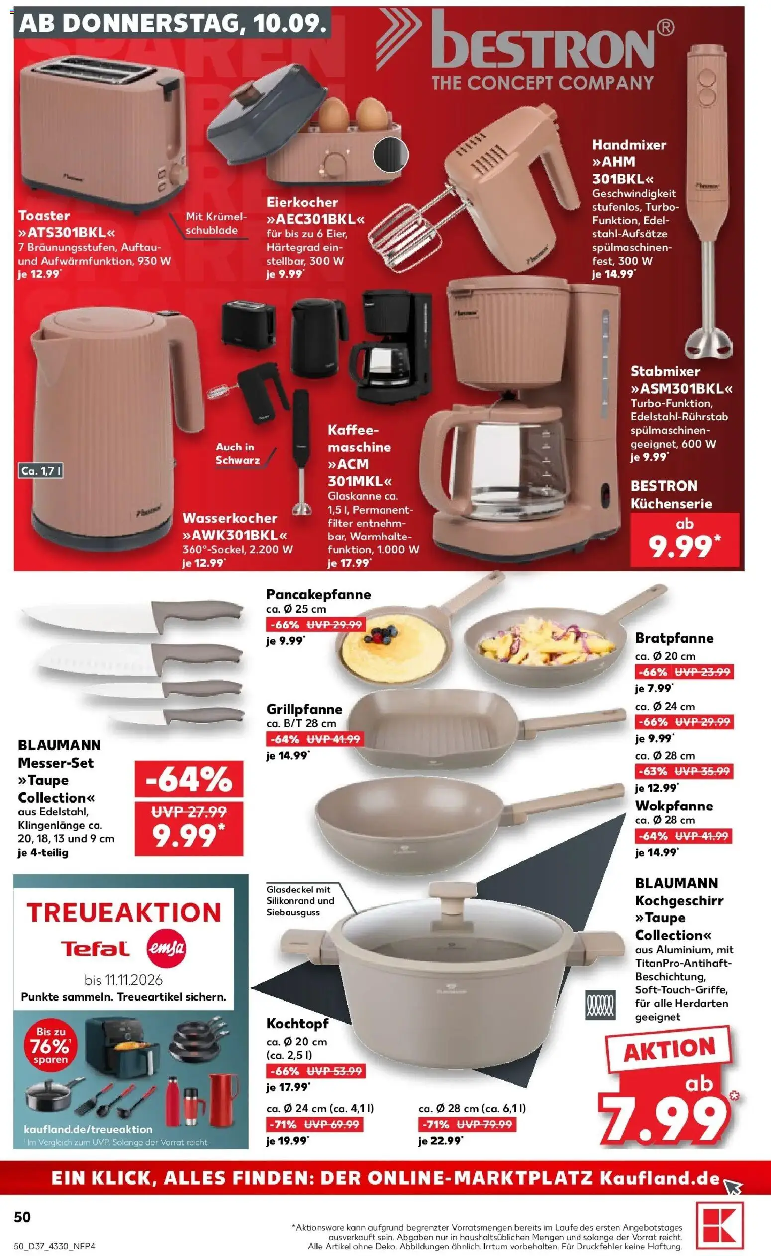 Prospekt Kaufland ab 10.09.2026 » Angebote Online zum Blättern | Seite: 50