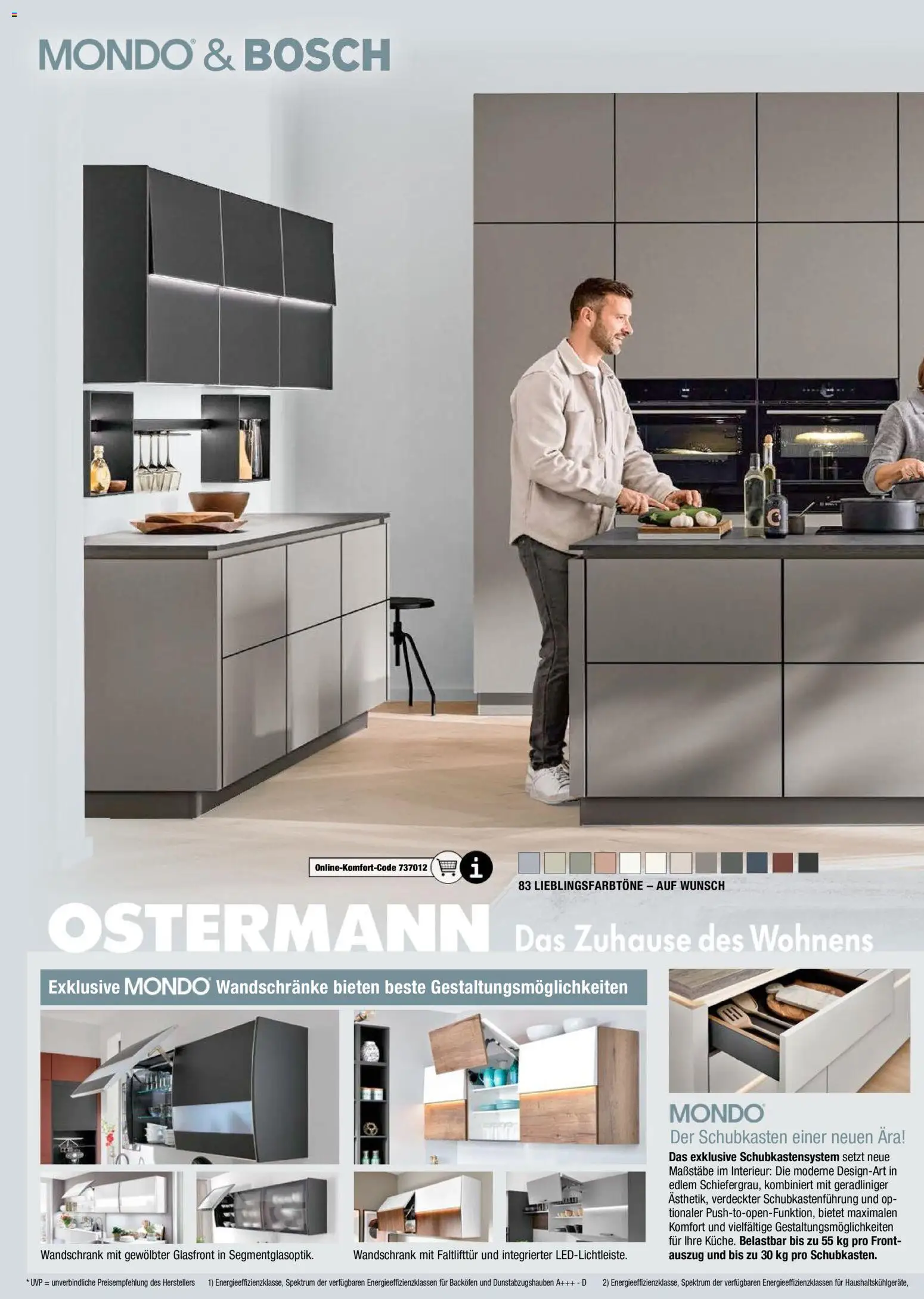 Ostermann Küchen neu erleben – gültig ab 07.05.2026 | Seite: 12 | Produkte: Bosch, Backofen
