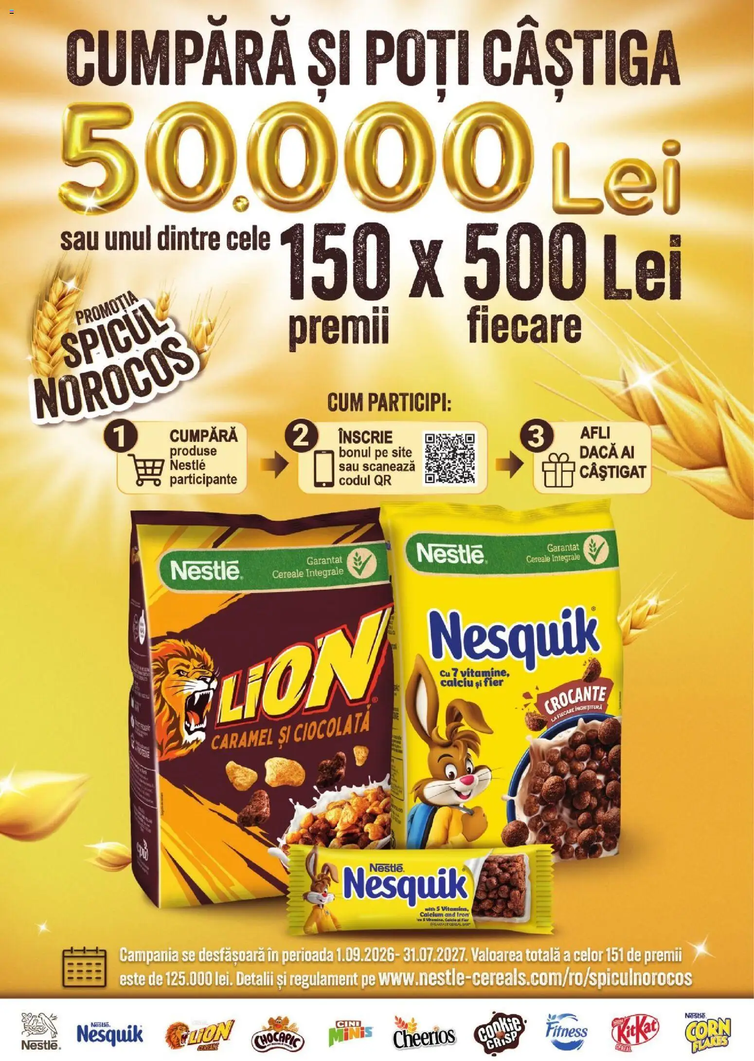 Noul catalog Mega Image – valabil de la 27.08.2026 | Pagină: 8 | Produse: Fier, Ciocolată, Cereale