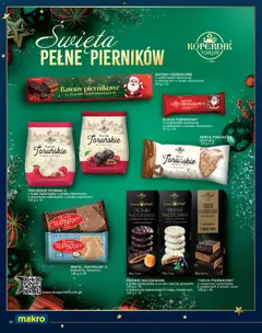 Pogląd oferty "Makro gazetka - Świat prezentów" - ważna od 01.11.2026 | Strona: 40 | Produkty: Pierniki, Baton