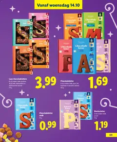 Lidl folder - Speelgoed - Voorbeeld van een folder van Lidl, geldig van 09-10-2026 | Pagina: 69 | Producten: Melk, Chocolade, Decoratie