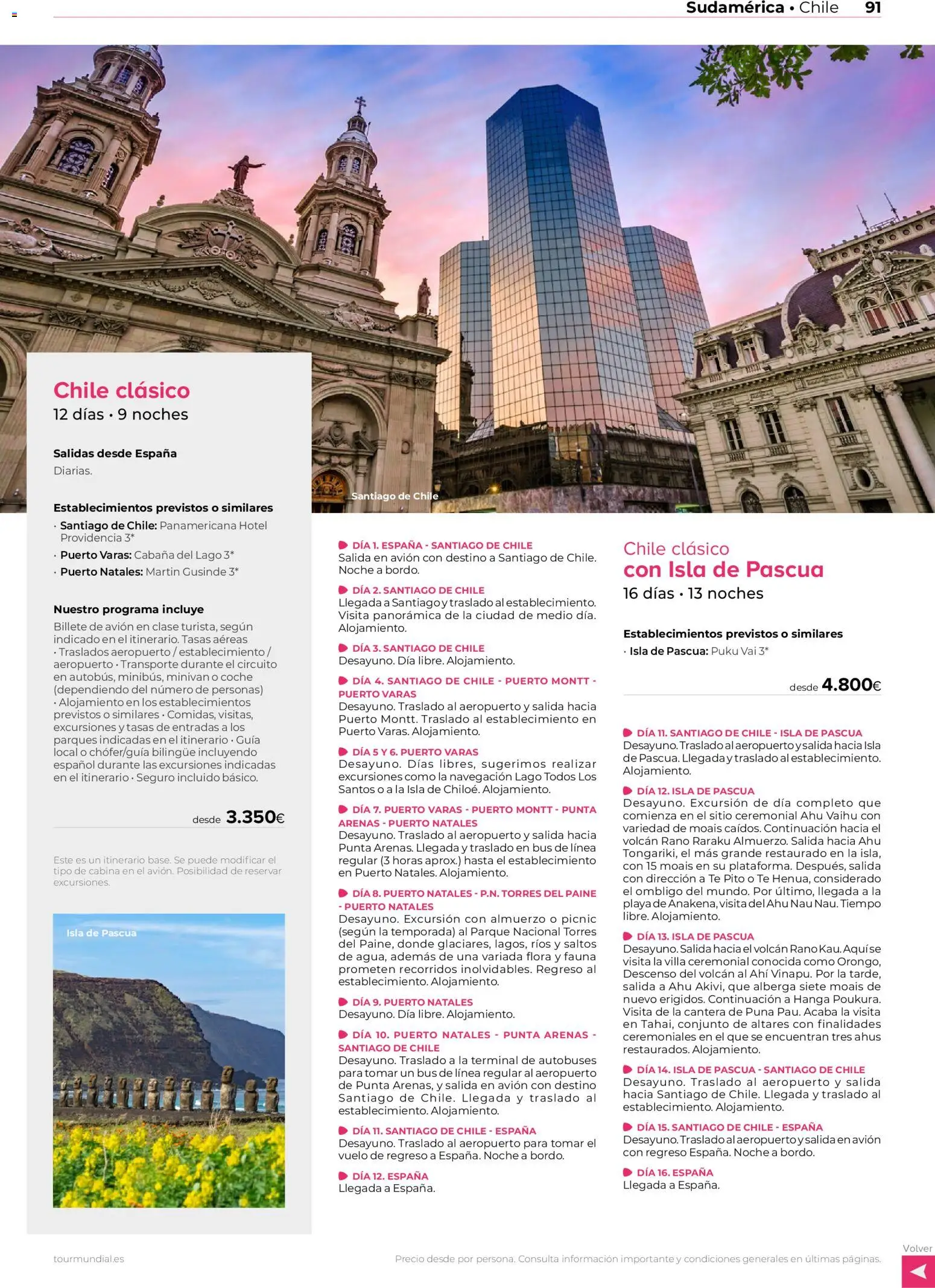 Viajes El Corte Inglés Centroamérica y Sudamérica │ válido desde el 01/01/2026 | Página: 90 | Productos: Té, Navegación