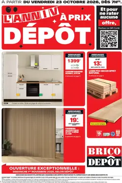 Brico Dépôt - Prévisualisation de Brico Dépôt catalogue valide à partir de 23/10/2026