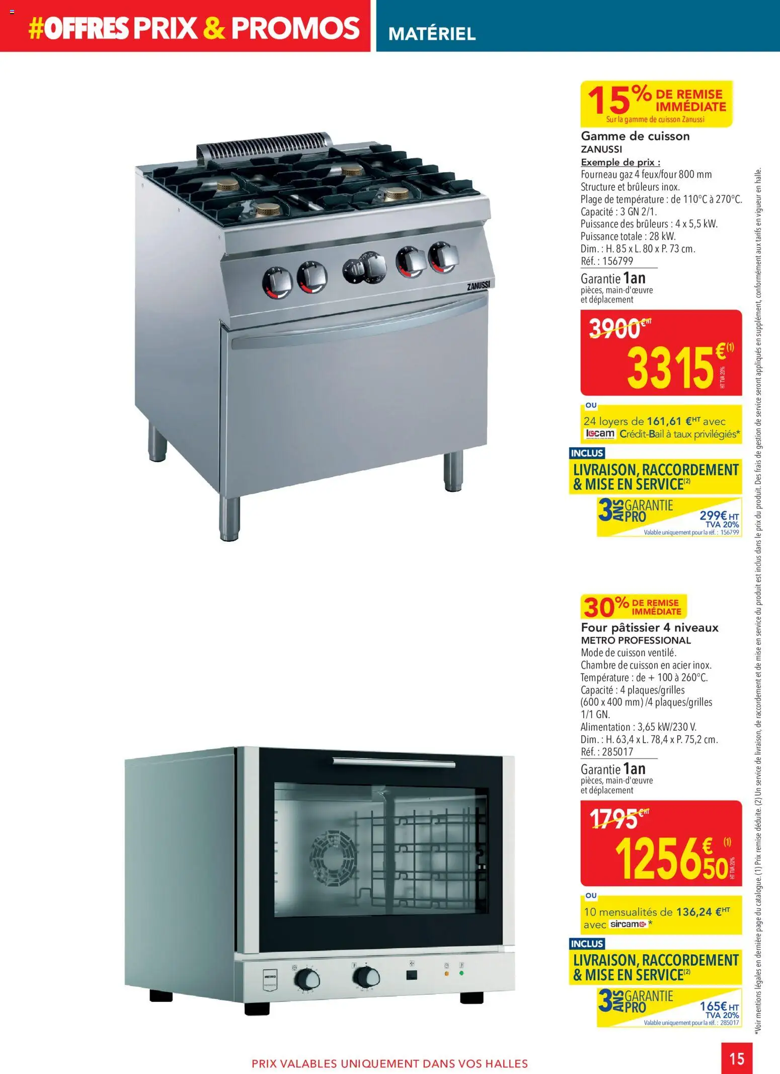 {H1} | Page: 15 | Produits: Four, Alimentation