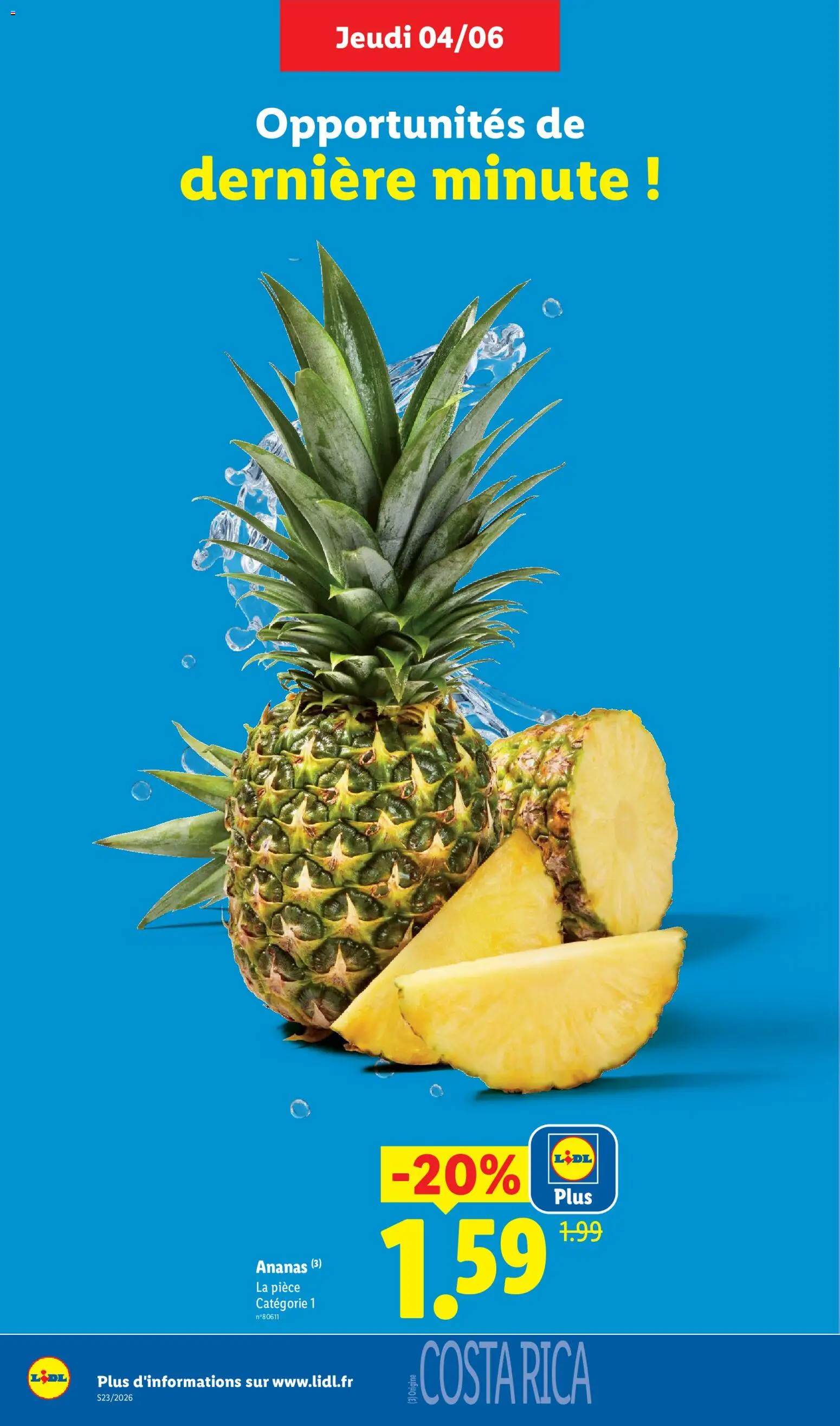{H1} | Page: 4 | Produits: Ananas