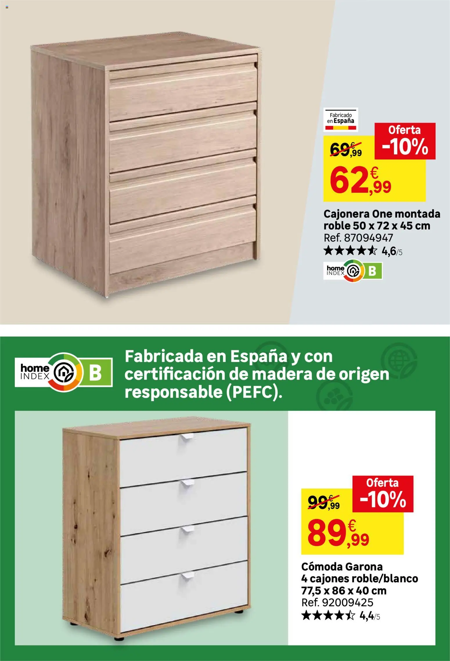 Leroy Merlin catálogo │ válido desde el 25/08/2026 | Página: 13 | Productos: Cómoda, Cajonera