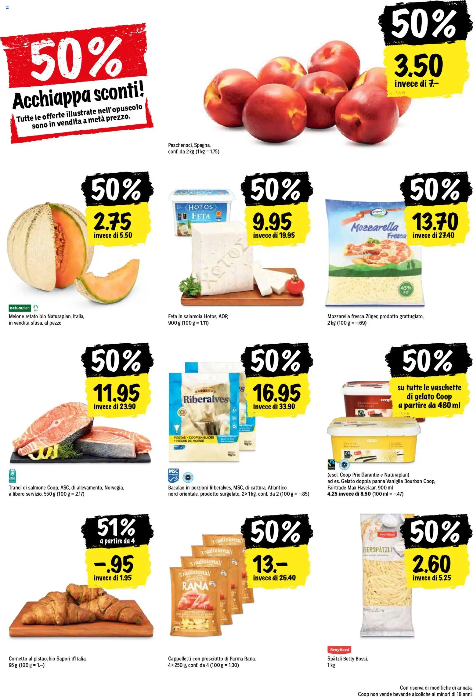 Coop aktionen IT – gültig ab 06.08.2026 | Seite: 22 | Produkte: Feta, Bourbon, Melone
