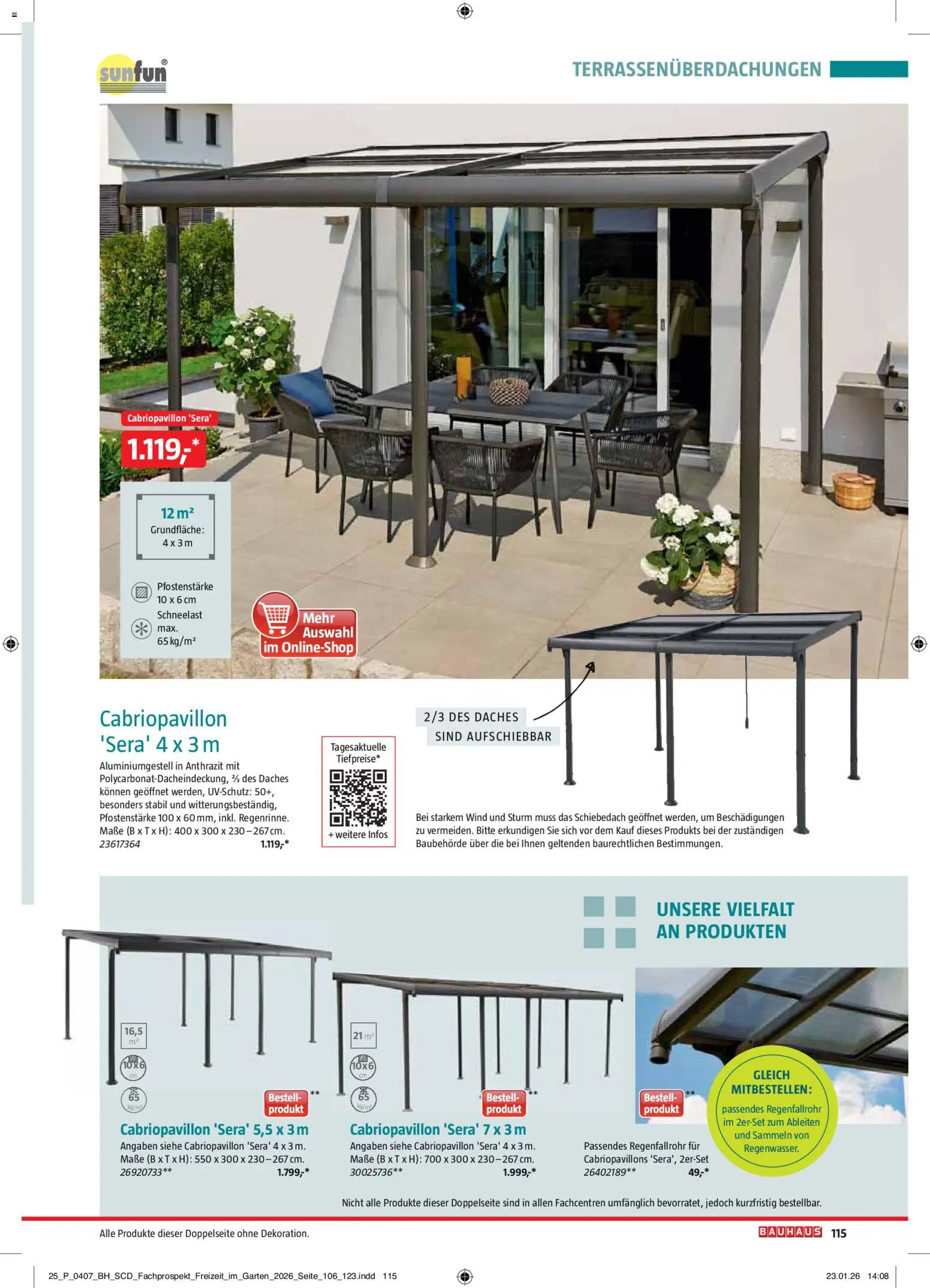 Bauhaus Freizeit im Garten – gültig ab 02.03.2026 | Seite: 115