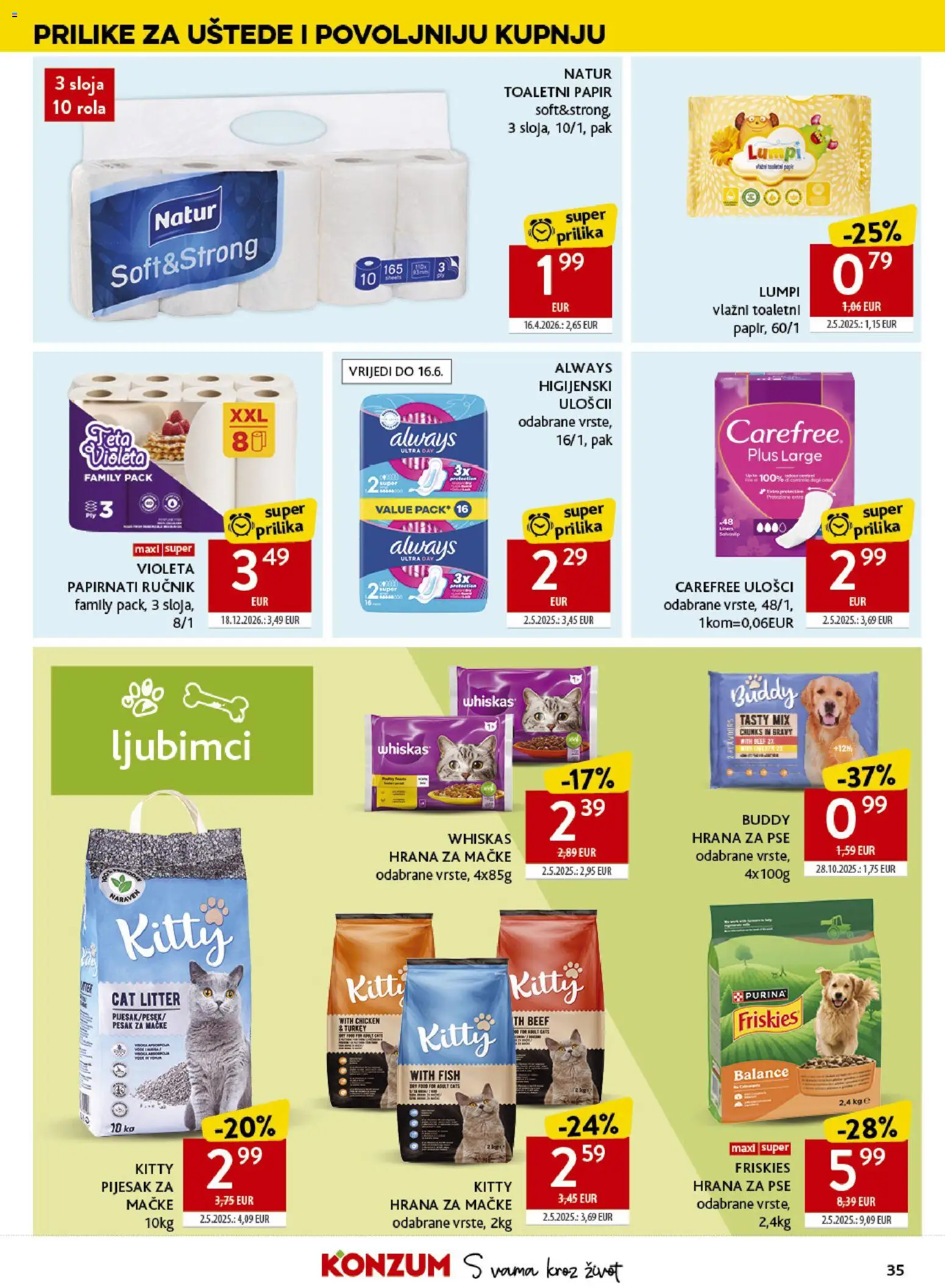 🛒 Konzum katalog od 📆 03.06.2026 ➤ Pogledaj akcije sada!🔥 | Hrvatska