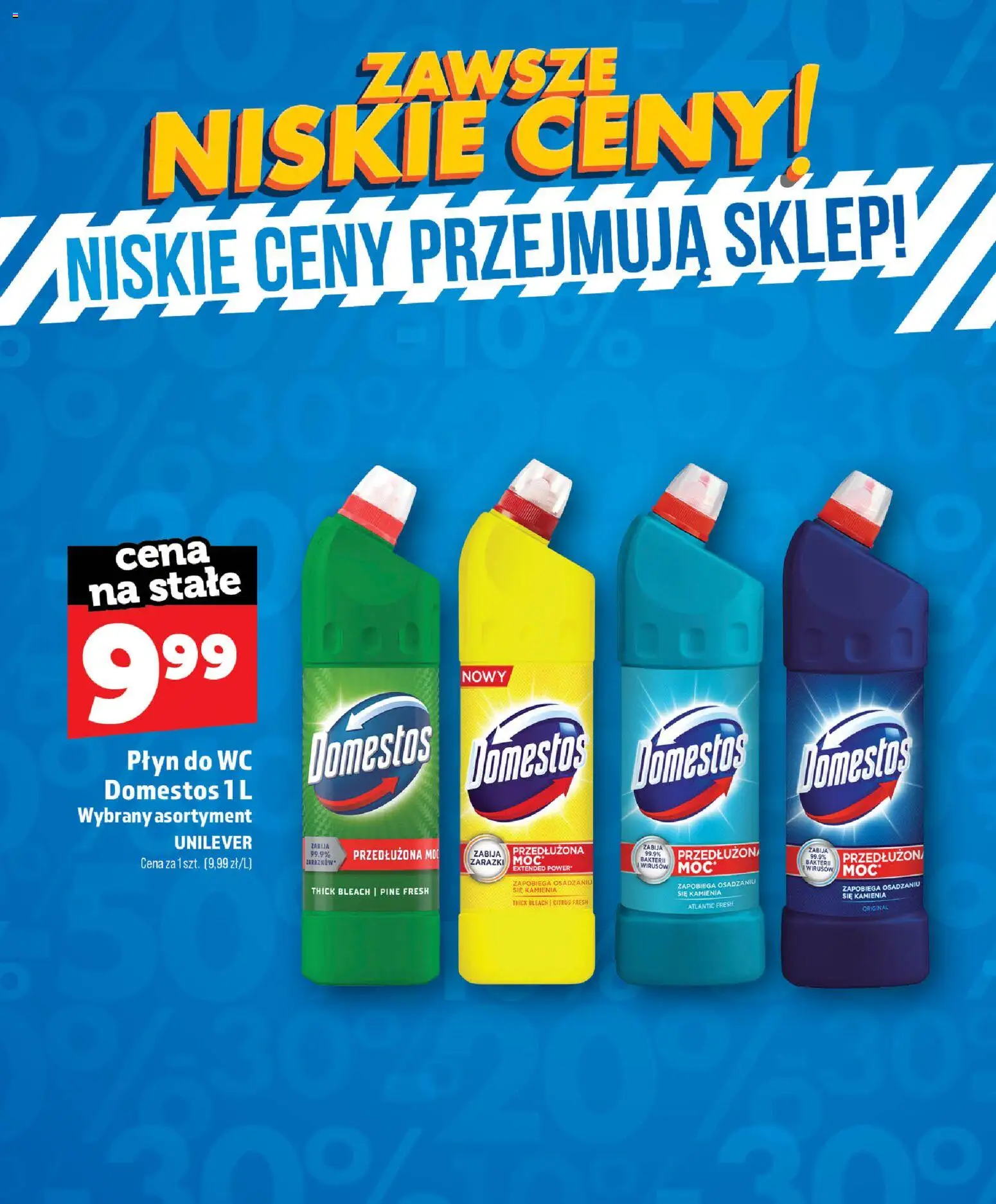 Topaz gazetka - Zawsze Niskie Ceny od 01.07.2026 | Strona: 75 | Produkty: Domestos, Płyn do WC Domestos