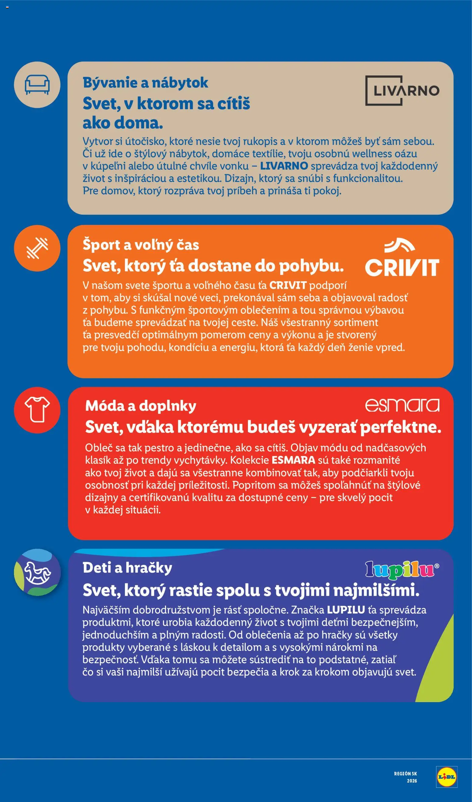 Nové Lidl akcie – leták je platný od 08.06.2026 | Strana: 47 | Produkty: Nábytok, Hračky