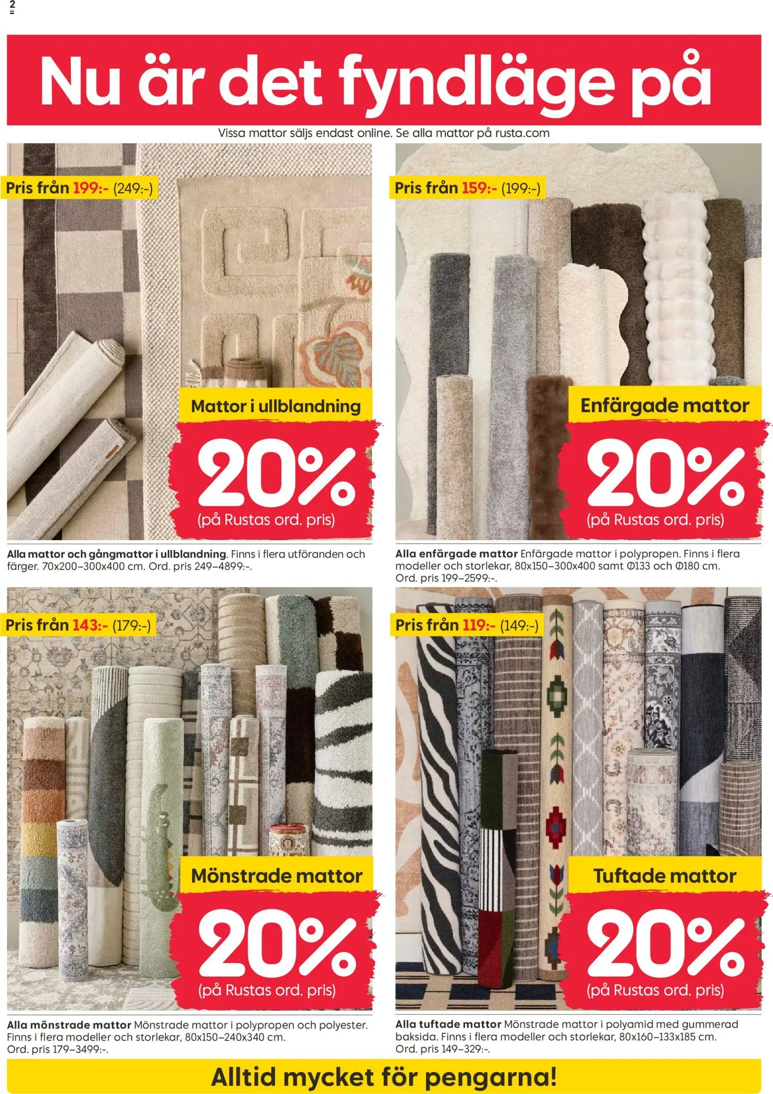 Rusta reklamblad aktuell från 28/09/2026 | Sida: 2