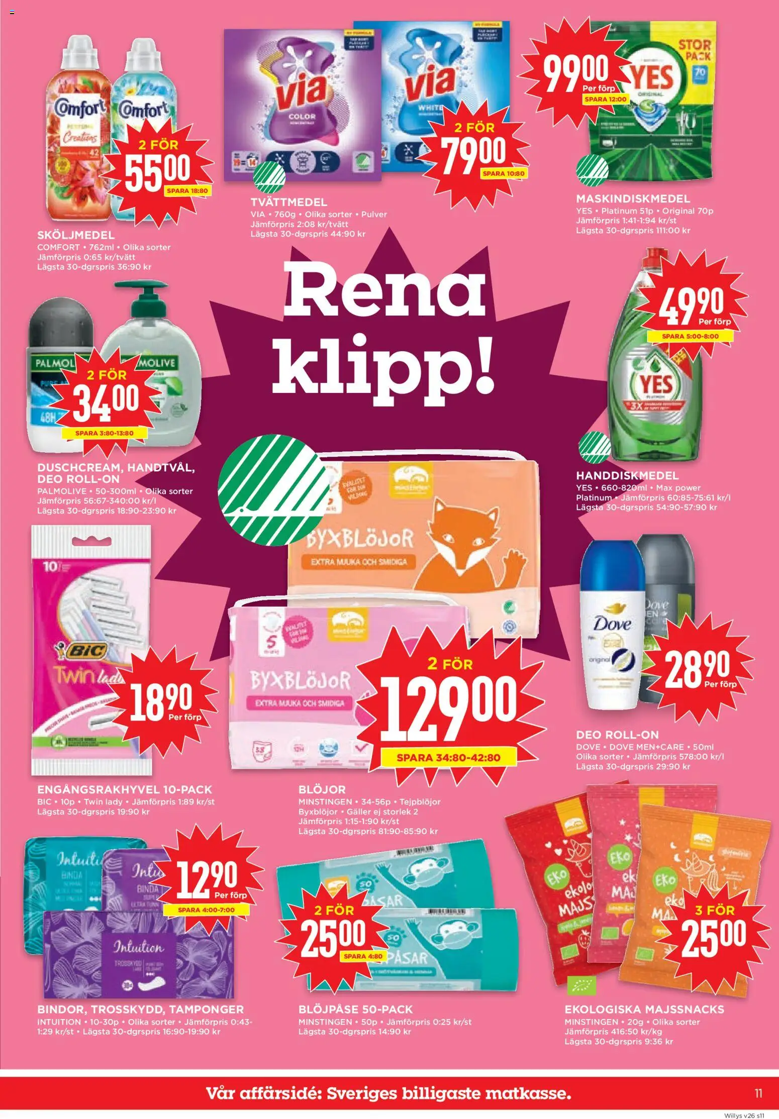 Willys reklamblad aktuell från 22/06/2026 | Sida: 11