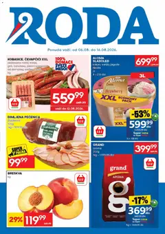 Roda katalog - pregled Roda kataloga - važi od 06.08.2026